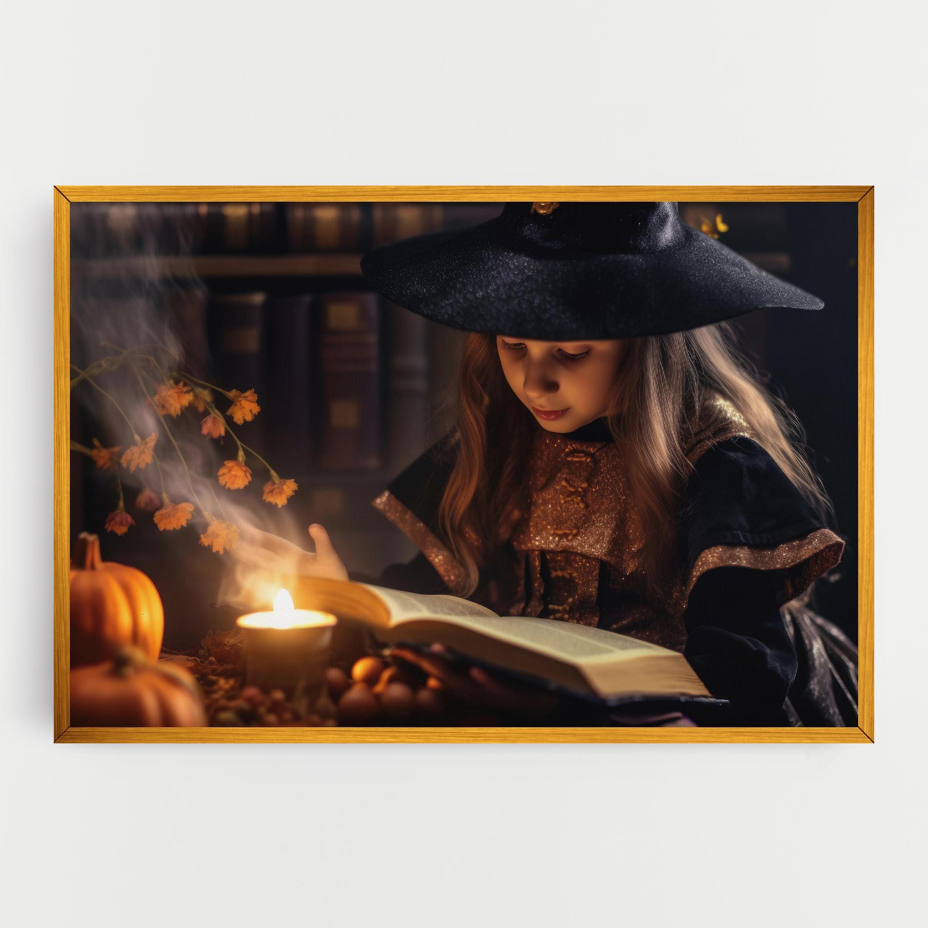 Vászonkép Little Witch mockup 0