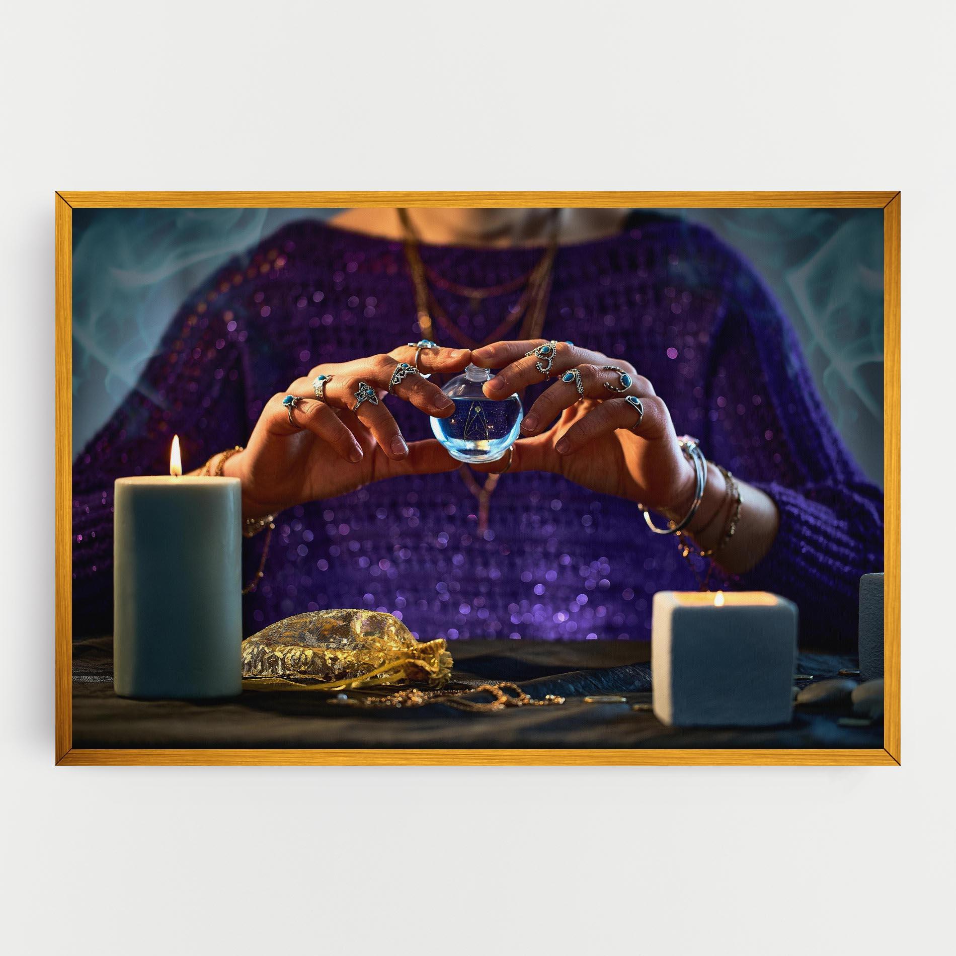 Vászonkép Witch Magic mockup 0