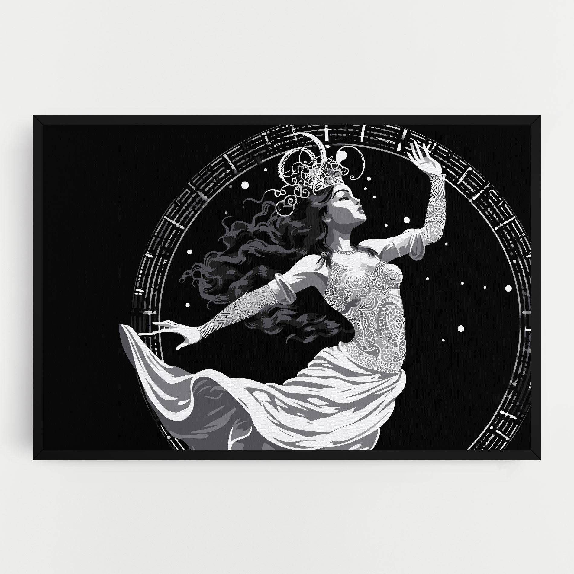 Vászonkép Beautiful Witch mockup 0