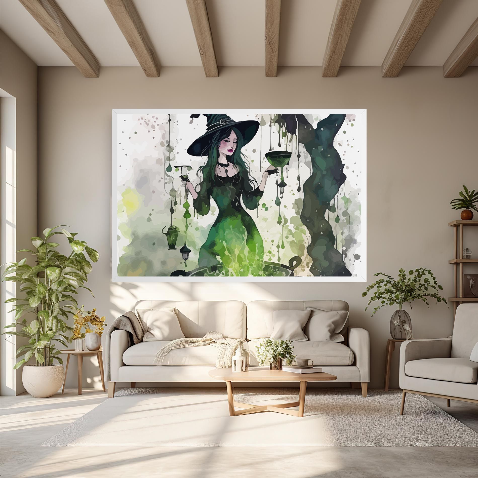 Green Light Witch mockup 6