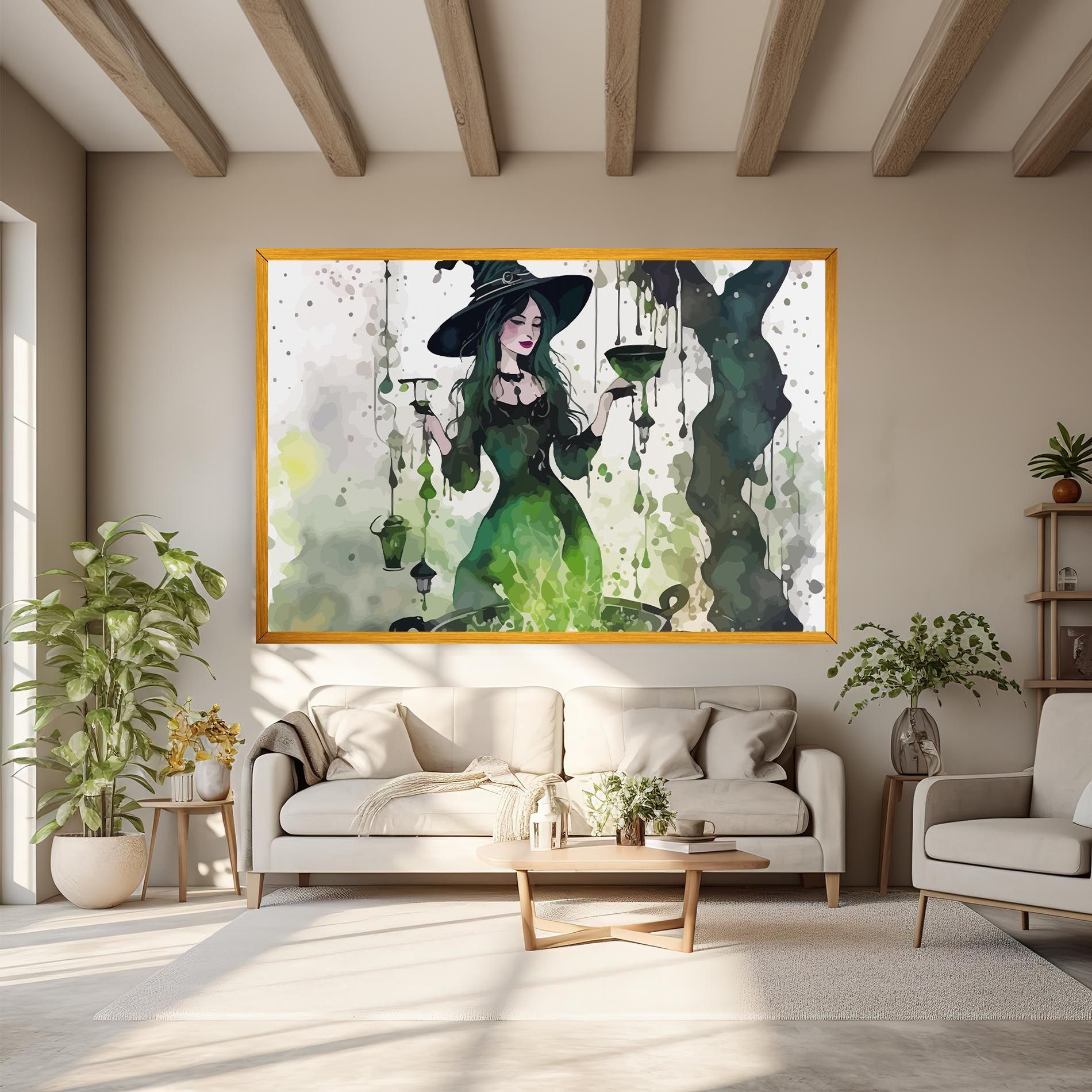 Green Light Witch mockup 6