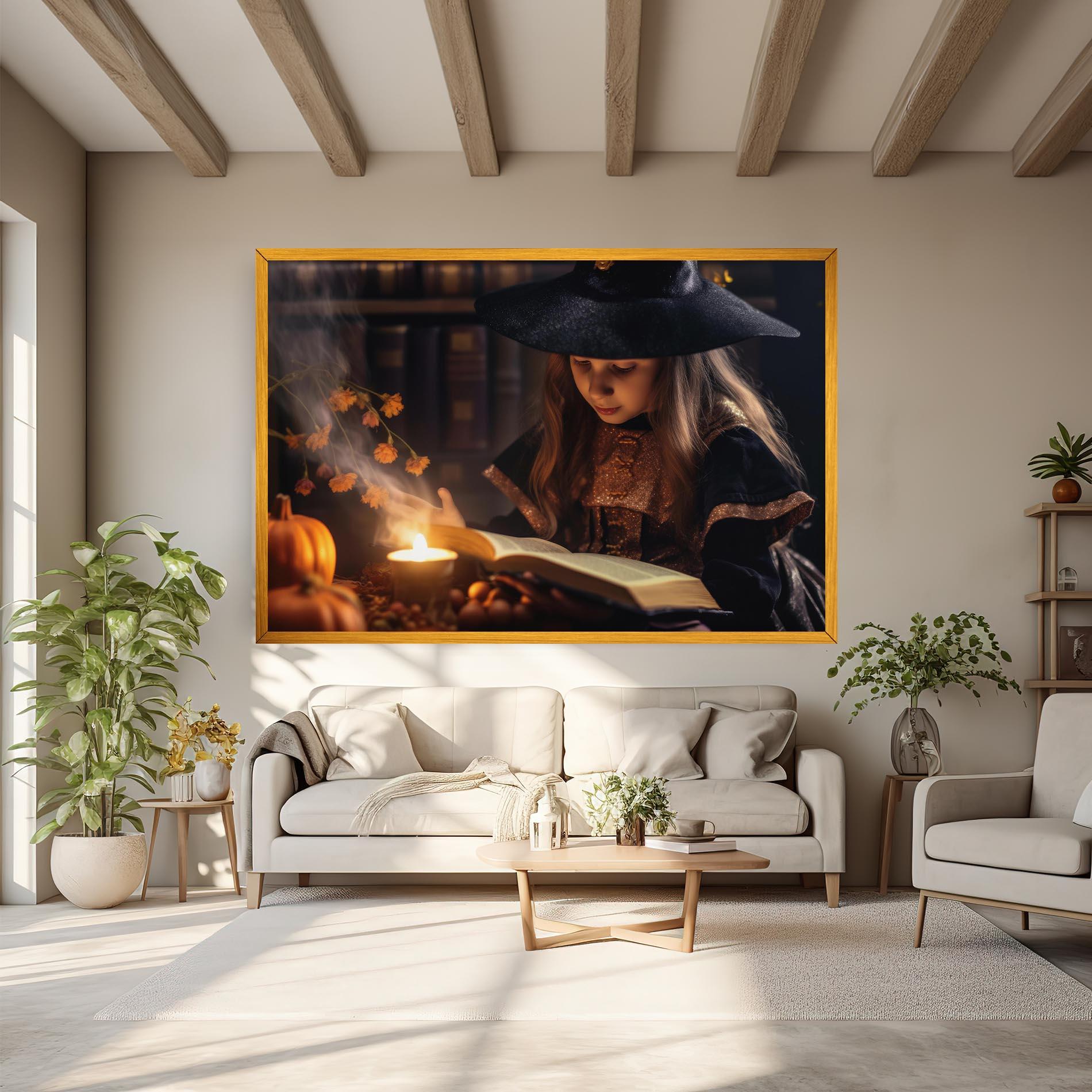 Vászonkép Little Witch mockup 6