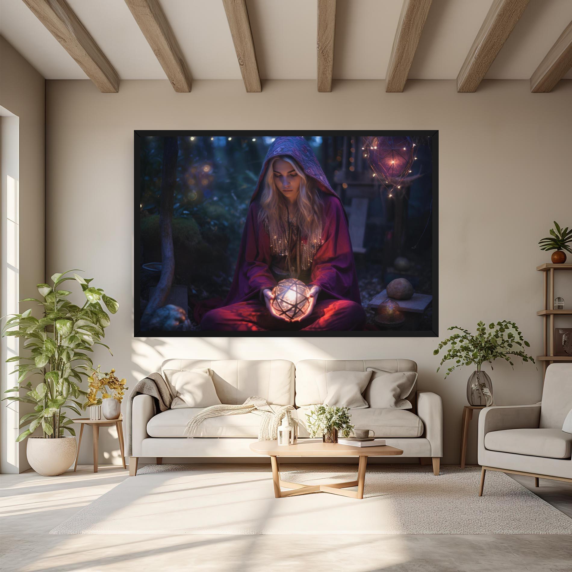 Vászonkép Garden Witch mockup 6