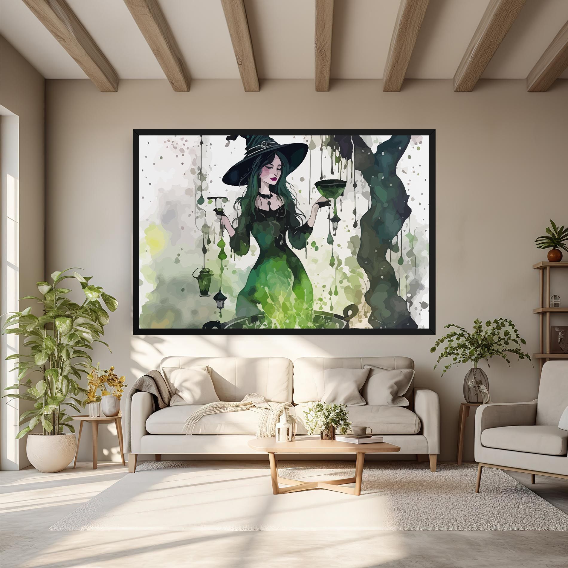 Green Light Witch mockup 6