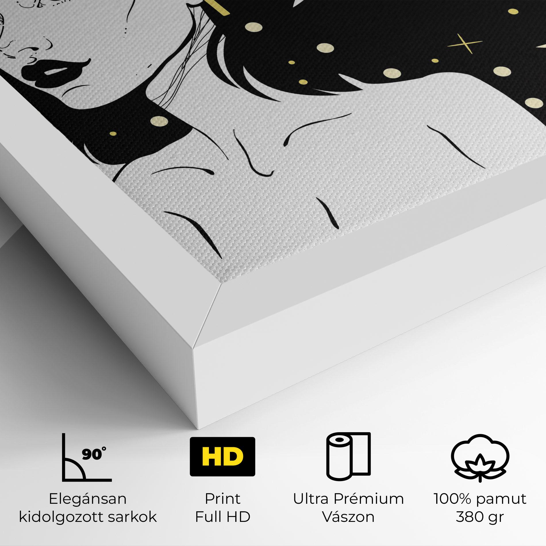 Vászonkép Night Witch mockup 4