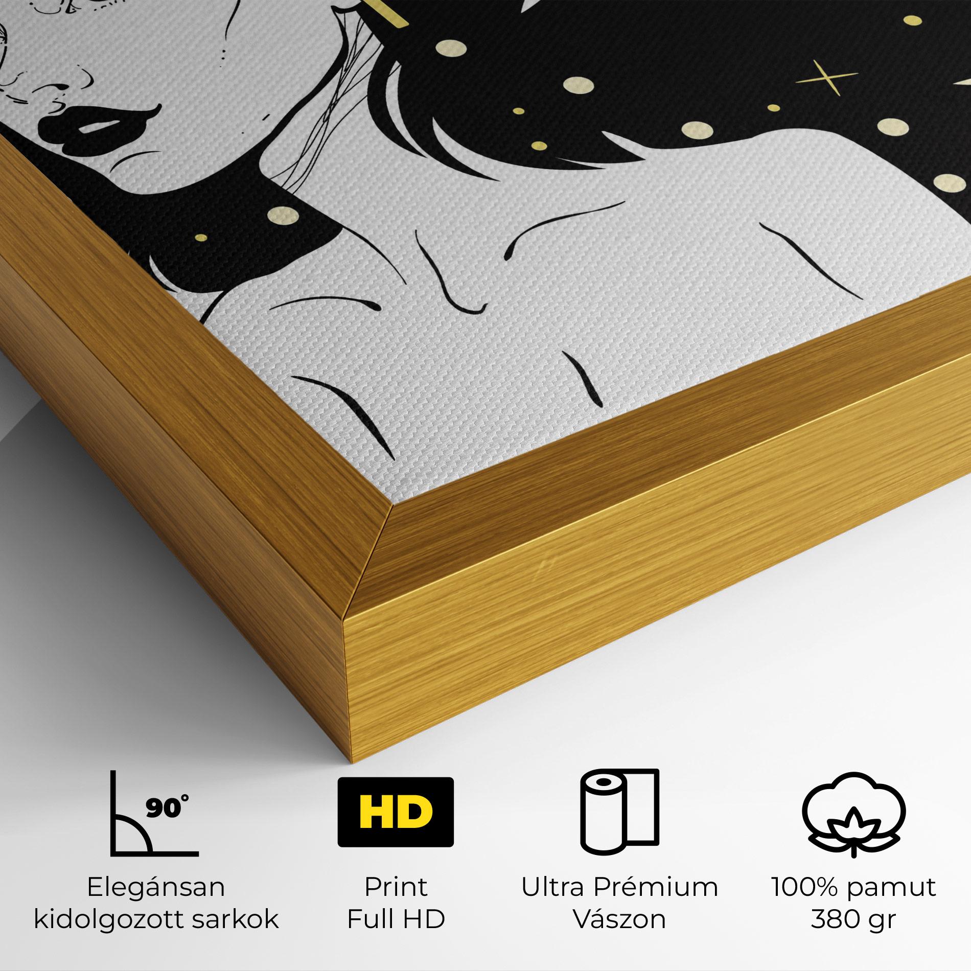 Vászonkép Night Witch mockup 4