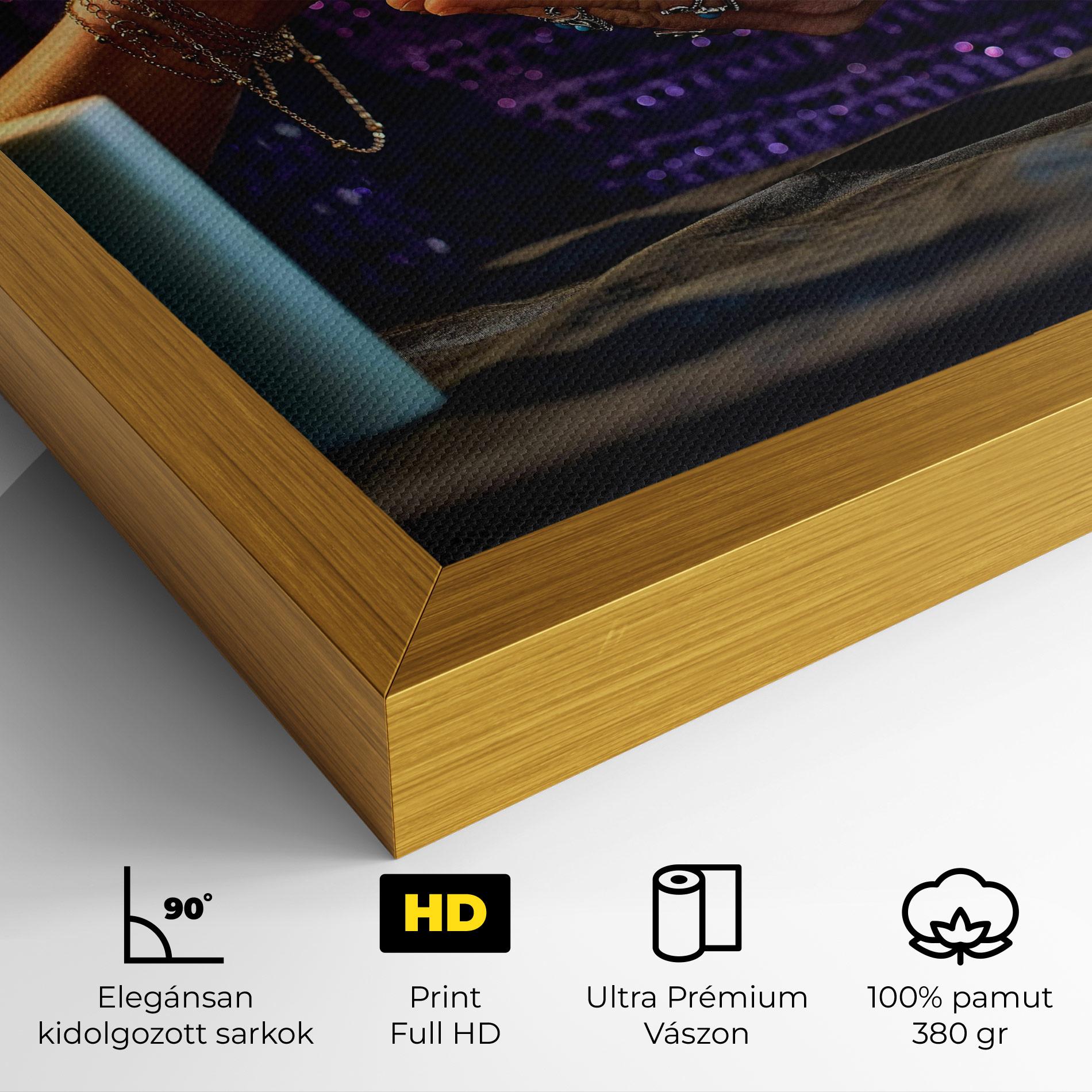 Vászonkép Witch Magic Smoke mockup 4