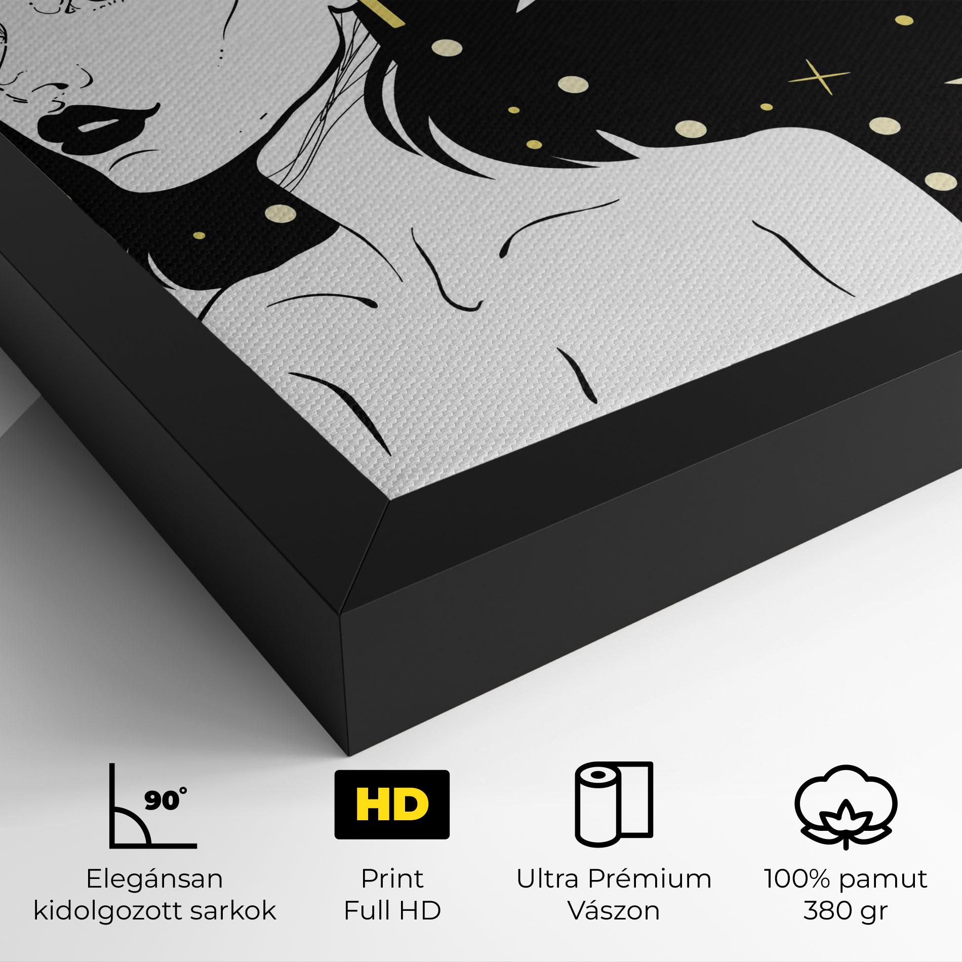 Vászonkép Night Witch mockup 4