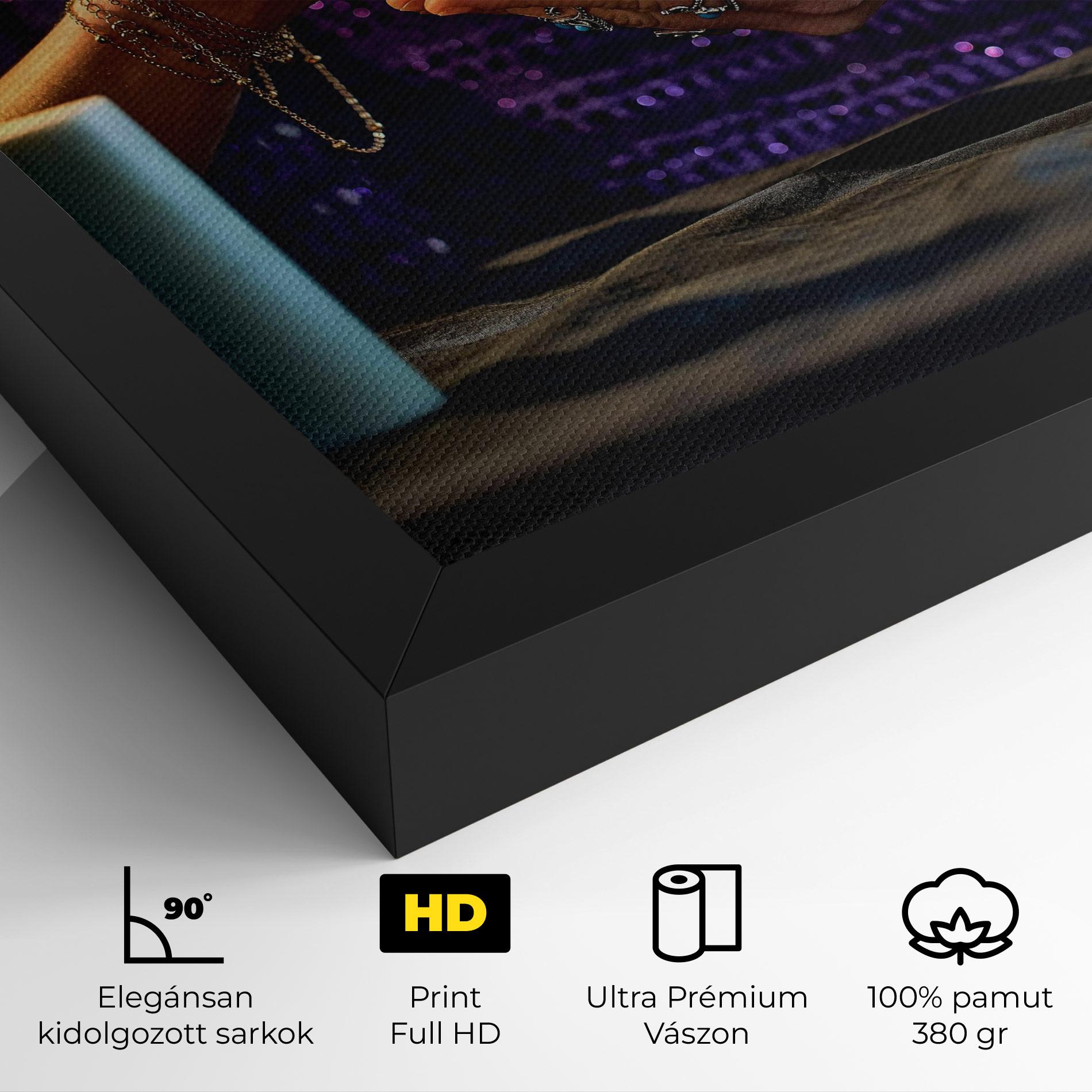 Vászonkép Witch Magic Smoke mockup 4