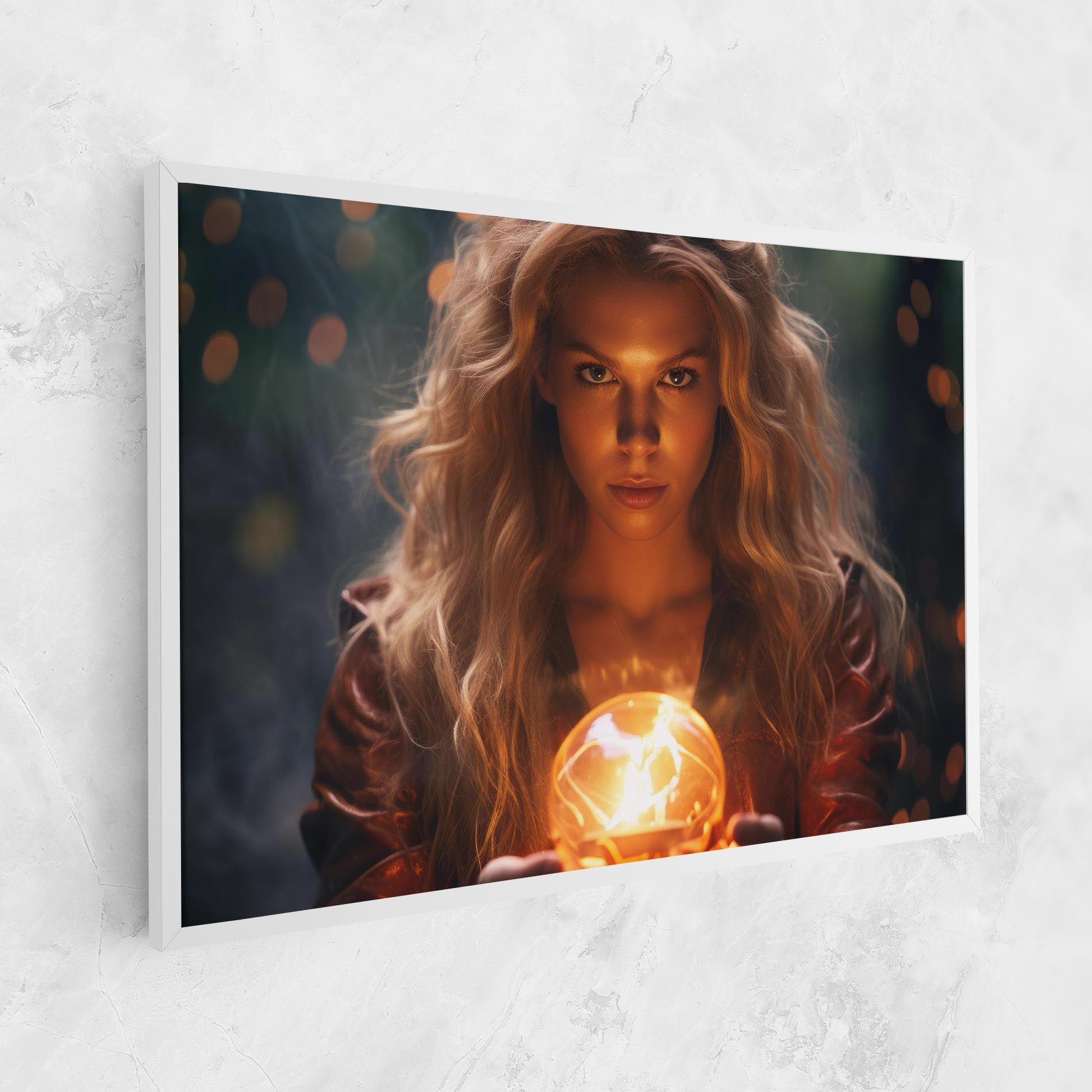 Beautiful Woman Witch mockup 1