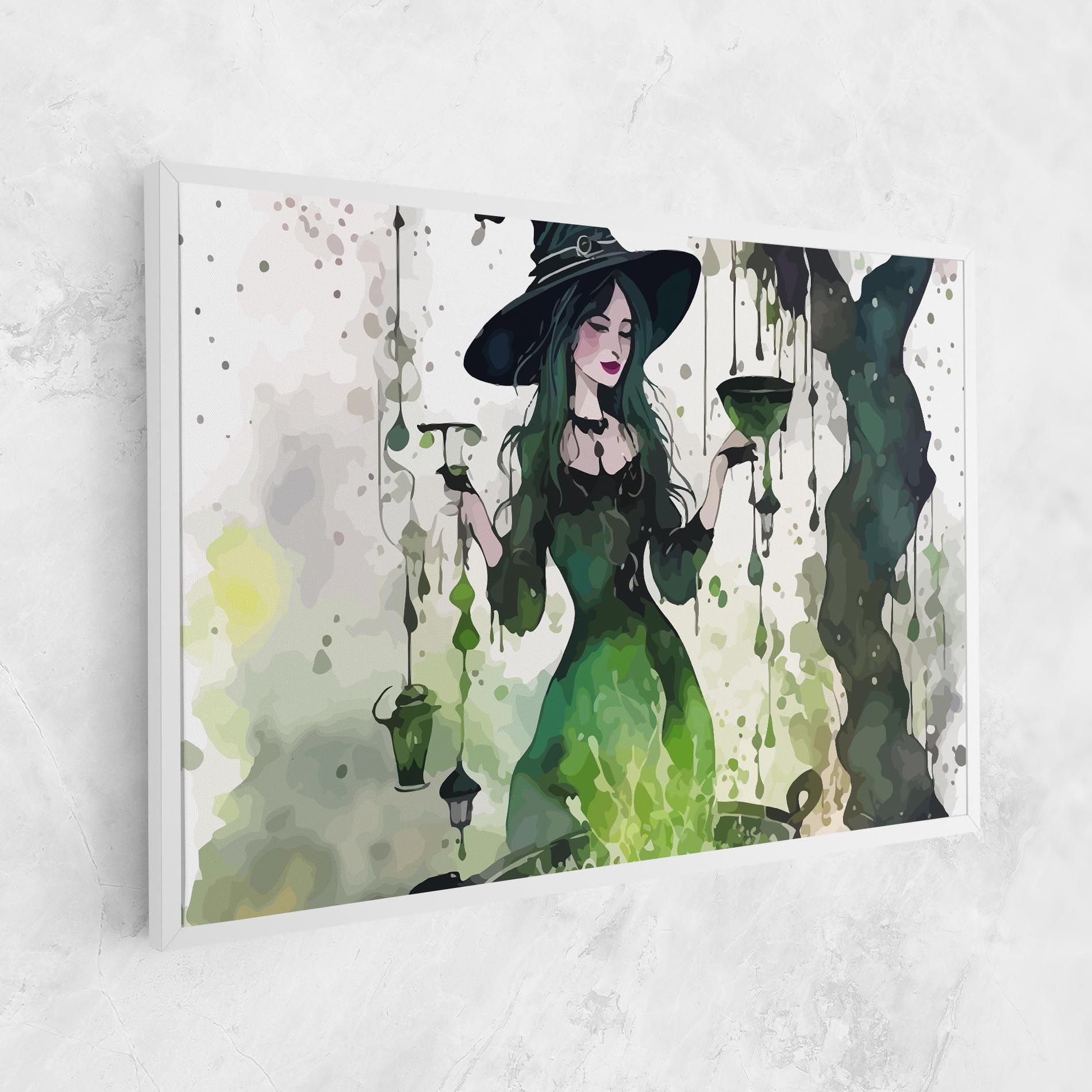 Green Light Witch mockup 1
