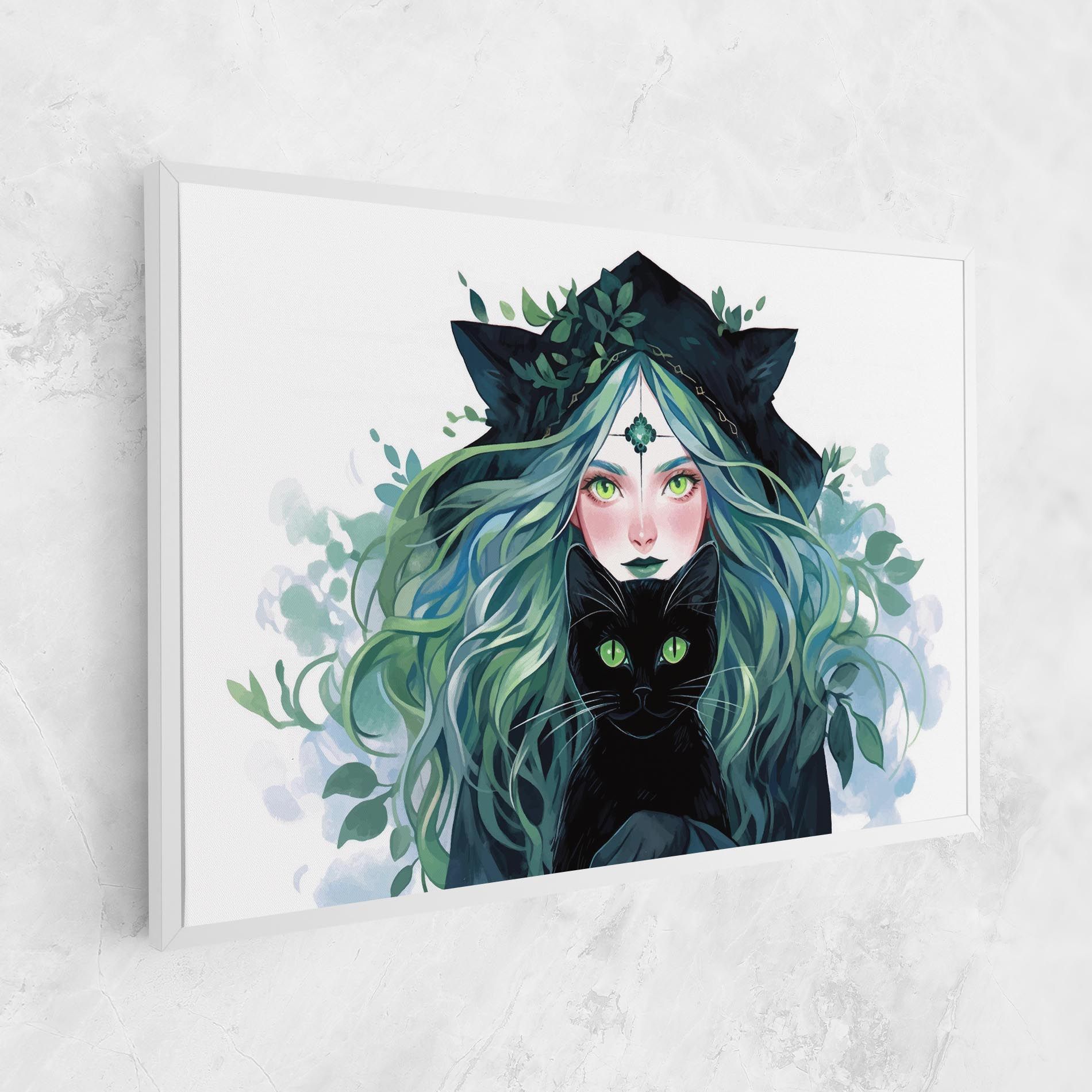 Magic Cat Witch mockup 1
