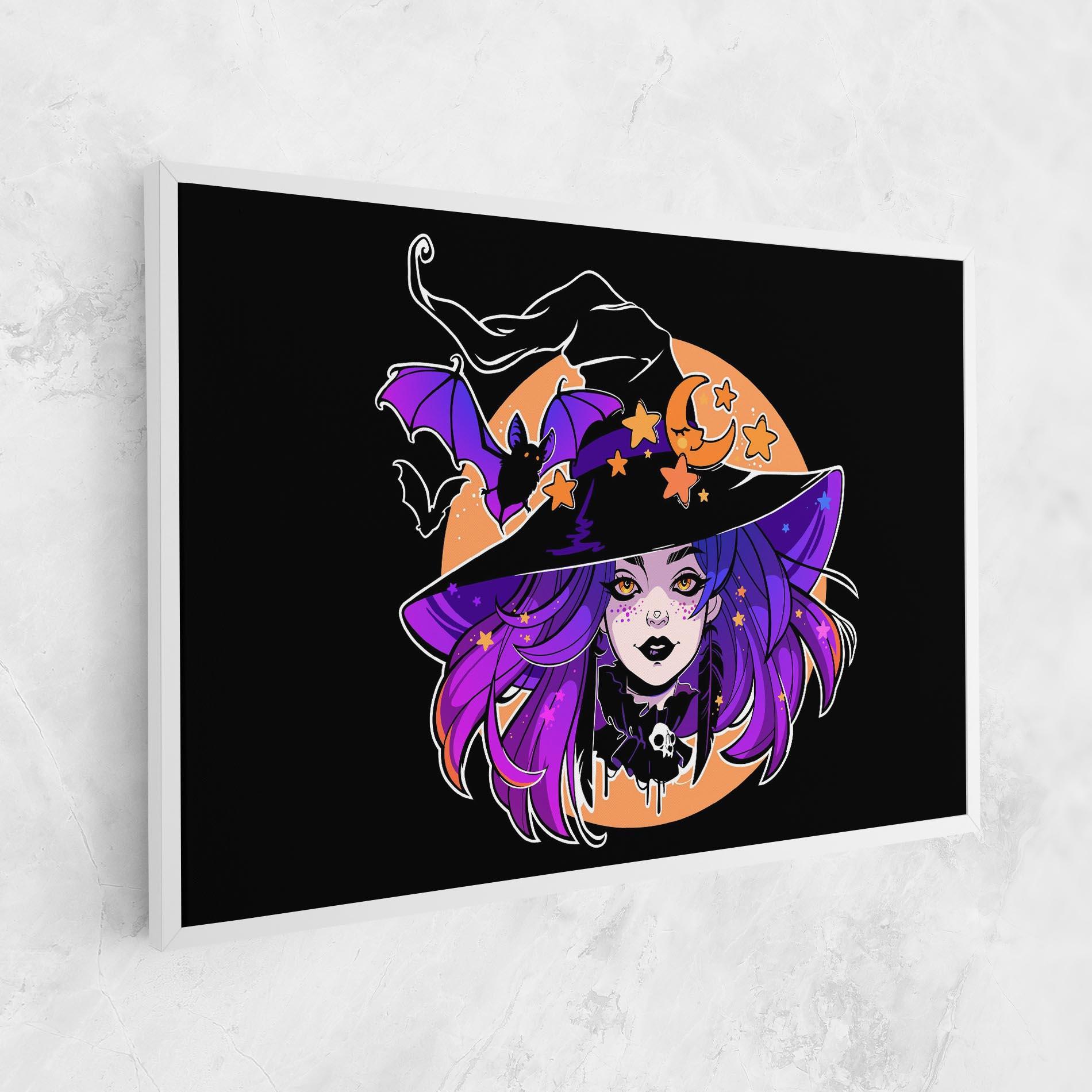 Vászonkép Purple Witch mockup 1