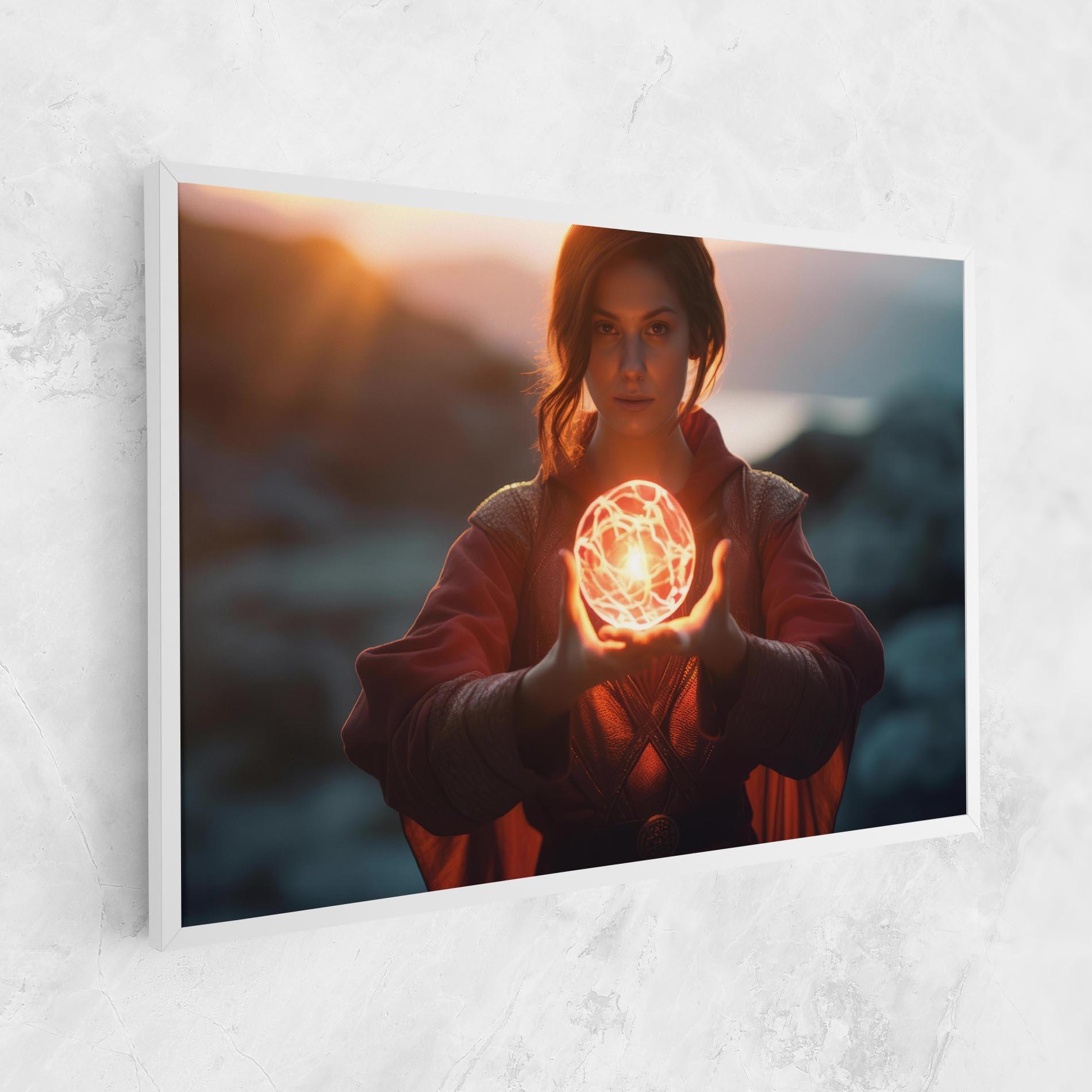 Vászonkép Witch Ball mockup 1