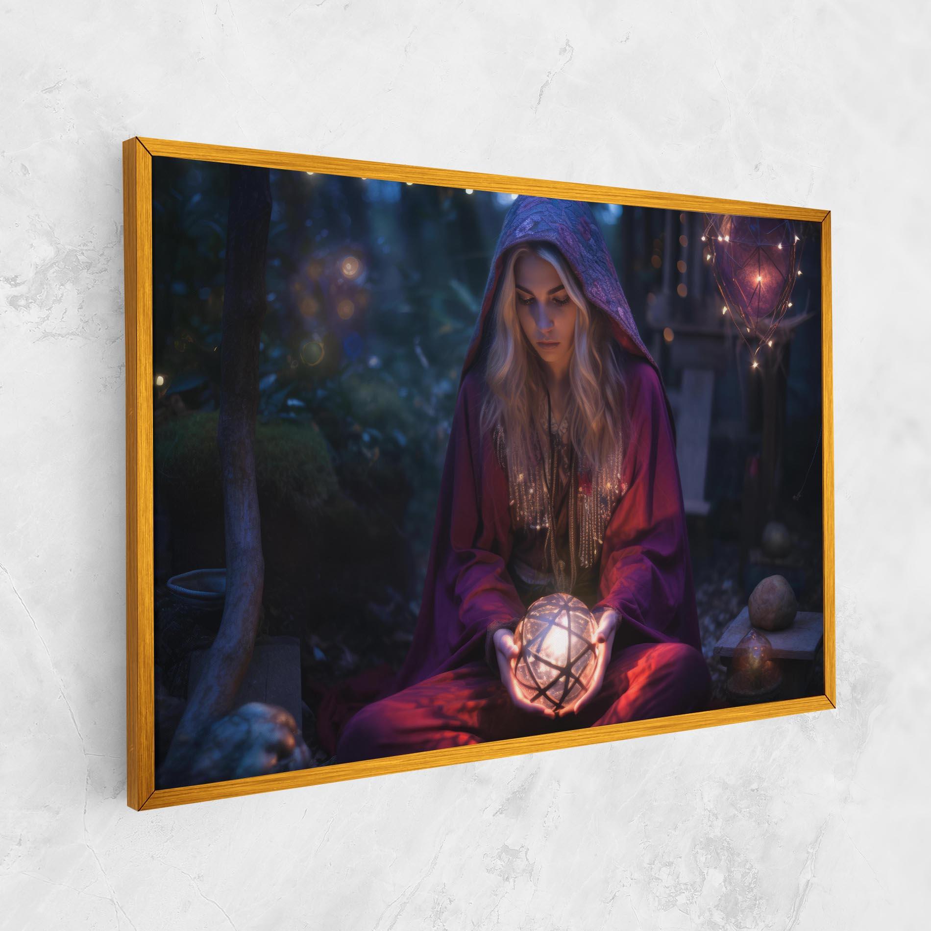 Vászonkép Garden Witch mockup 1