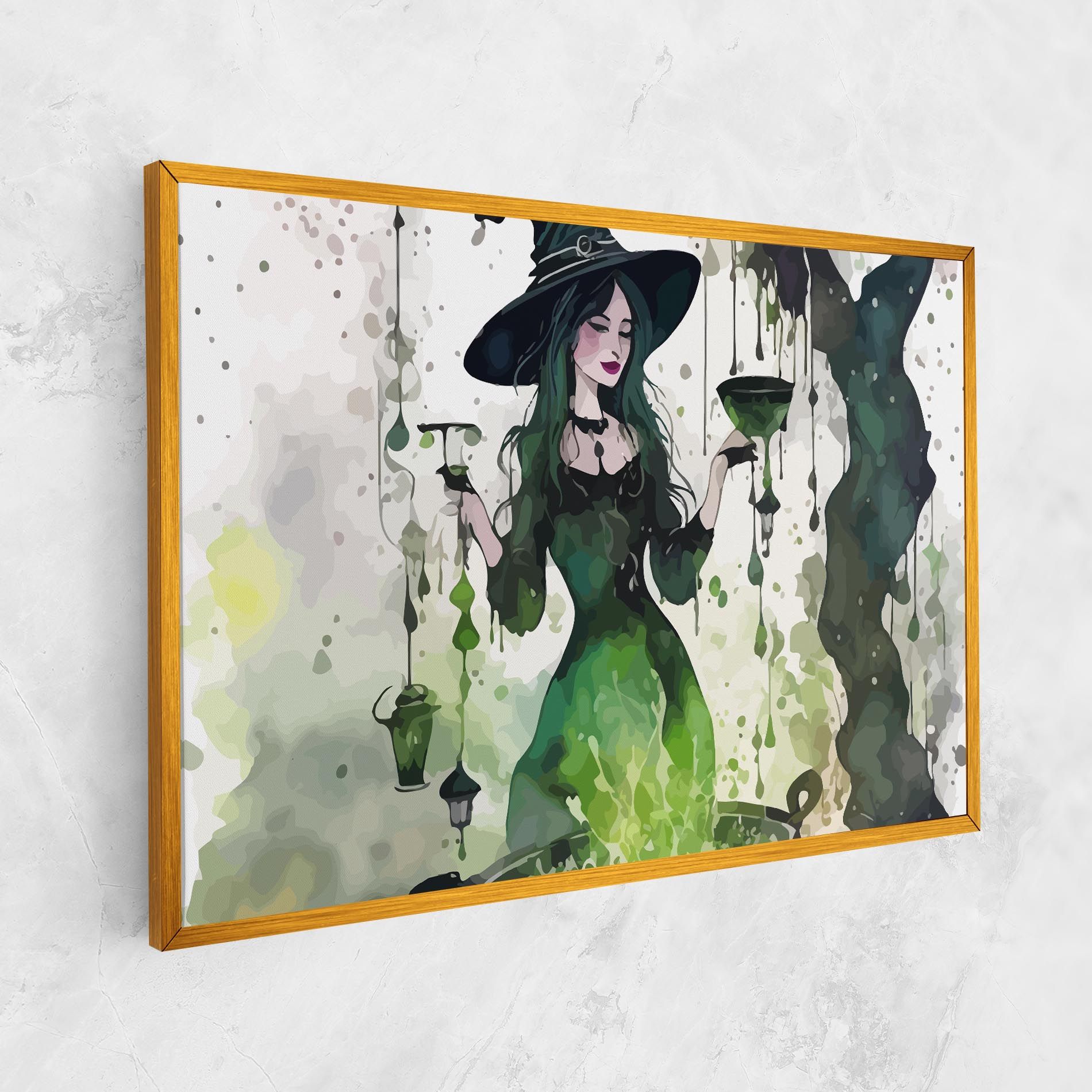 Green Light Witch mockup 1