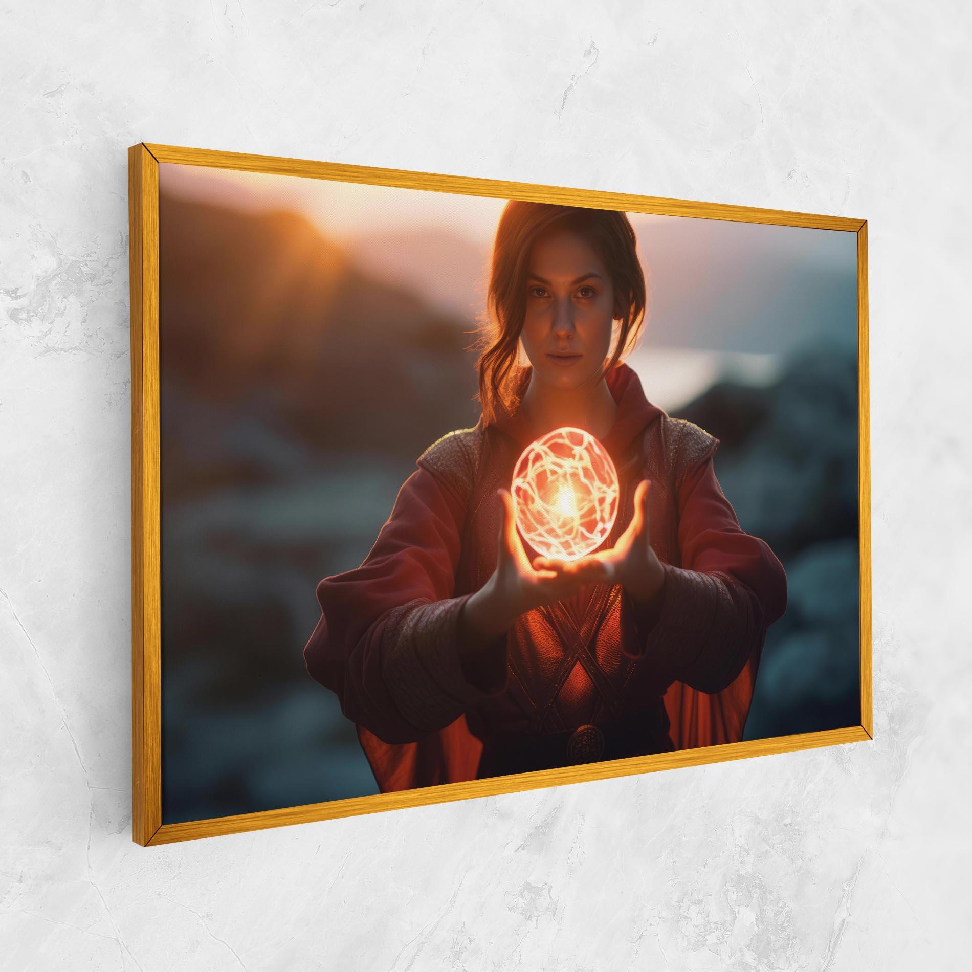 Vászonkép Witch Ball mockup 1