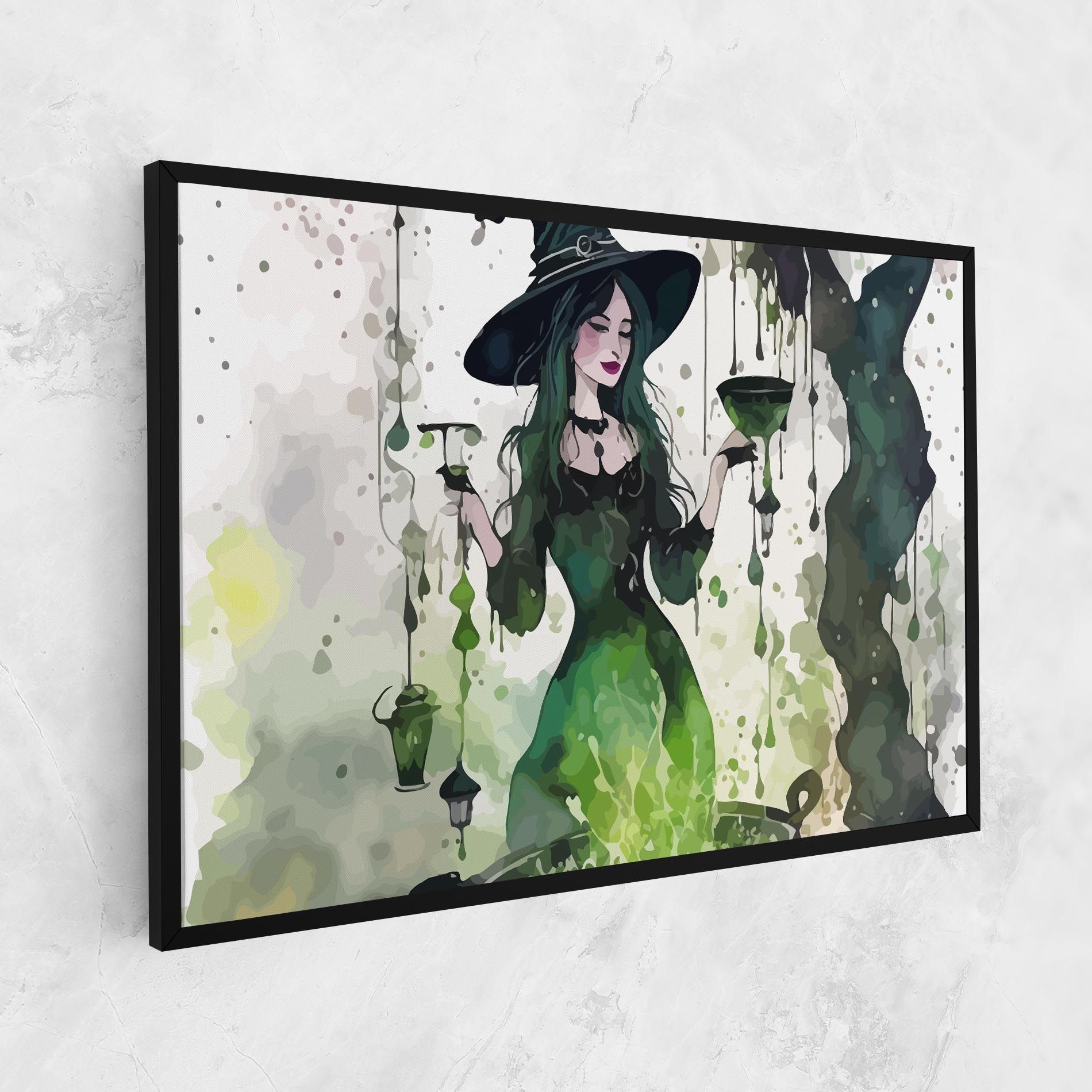 Green Light Witch mockup 1