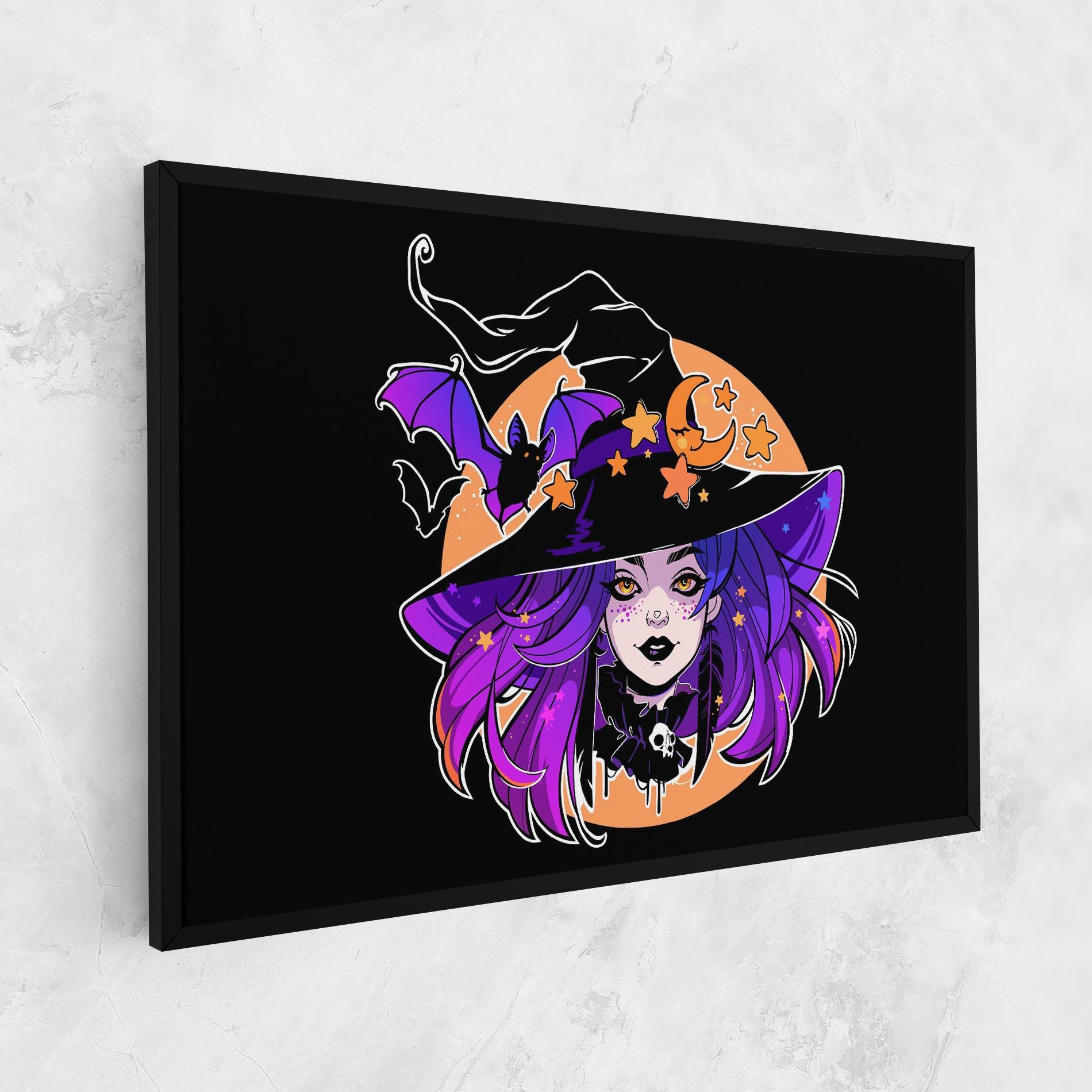 Vászonkép Purple Witch mockup 1