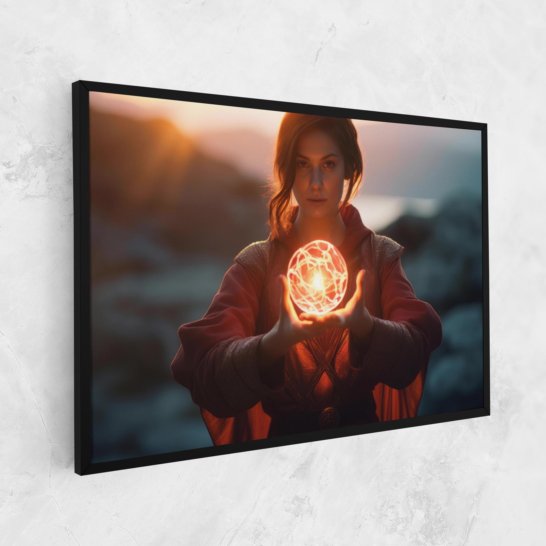 Vászonkép Witch Ball mockup 1