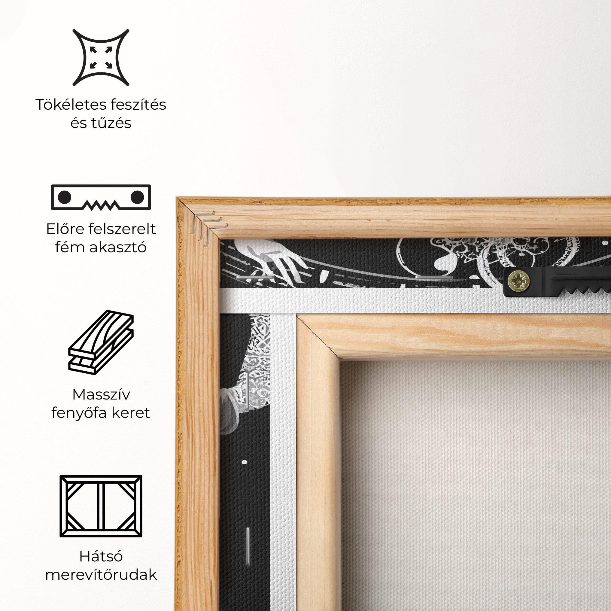 Vászonkép Beautiful Witch mockup 5