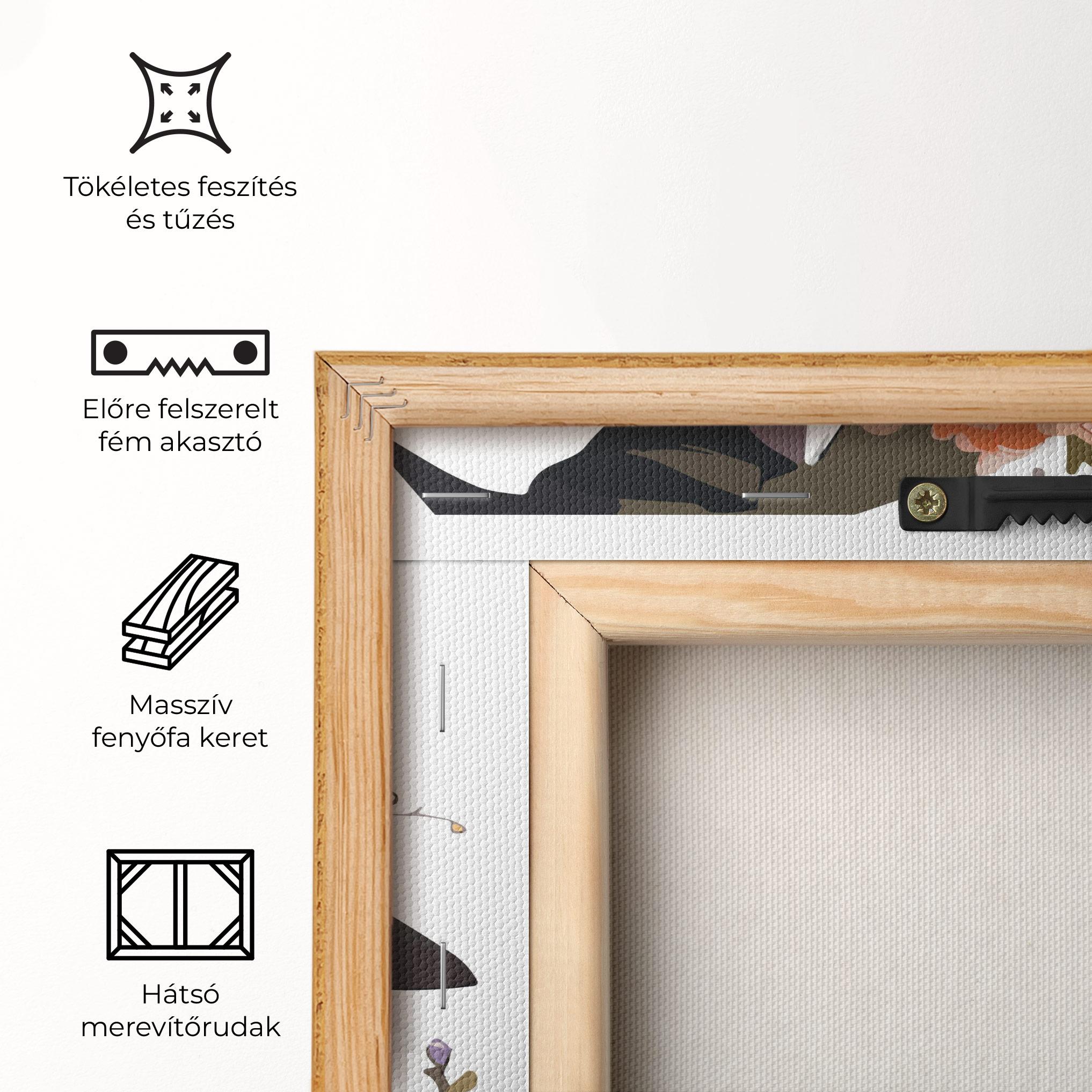 Vászonkép Cute Witch mockup 5