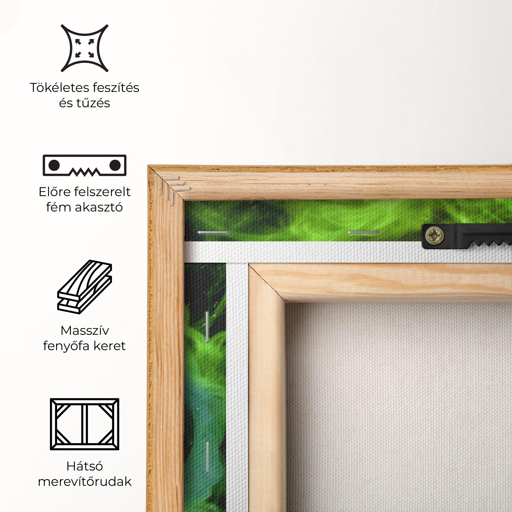 Vászonkép Green Portion mockup 5