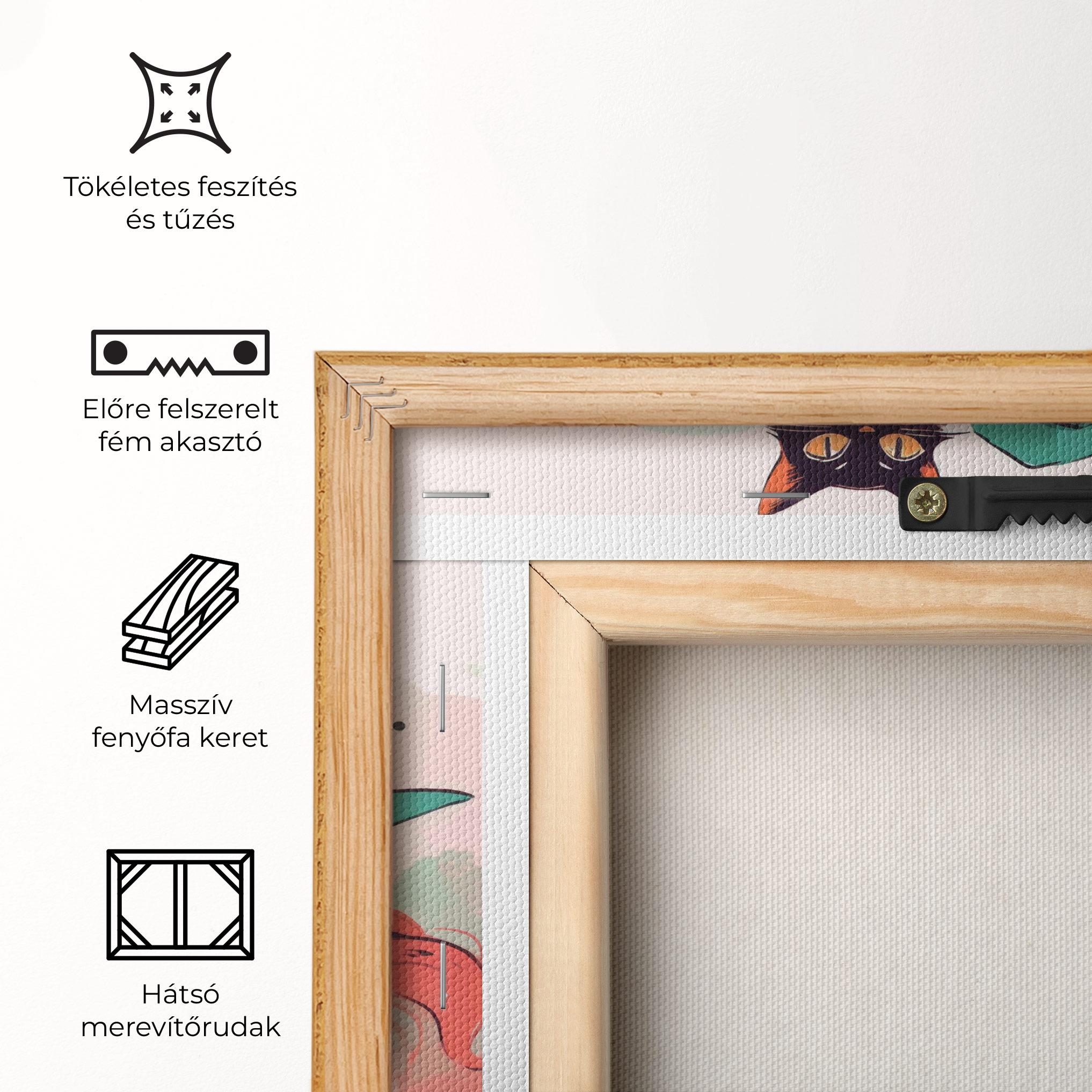 Vászonkép Red Air Witch mockup 5