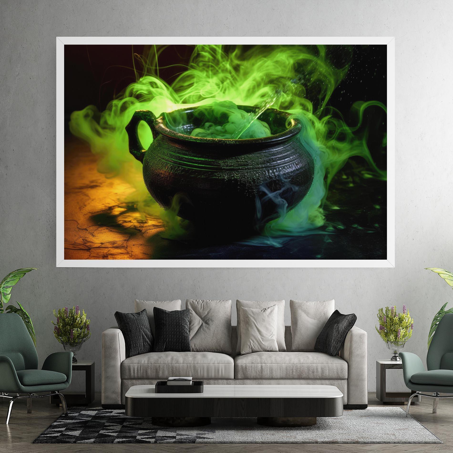 Vászonkép Green Portion mockup 7