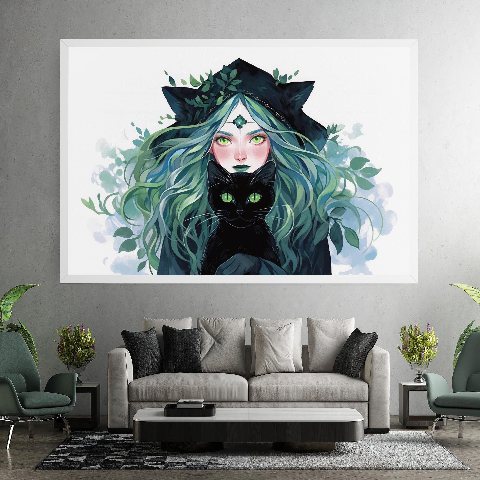 Magic Cat Witch mockup 7