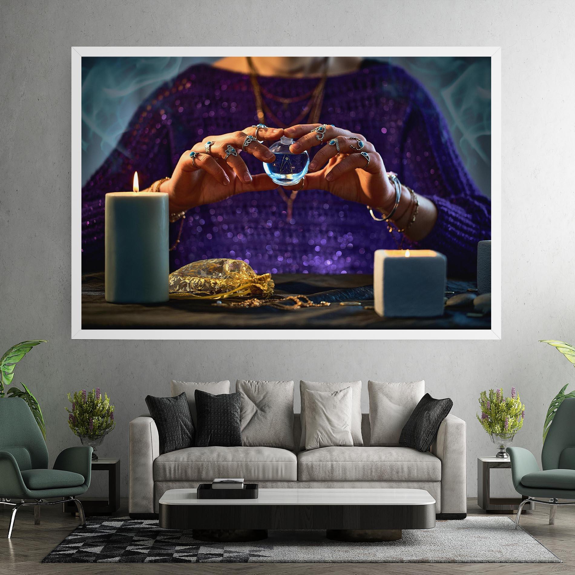 Vászonkép Witch Magic mockup 7