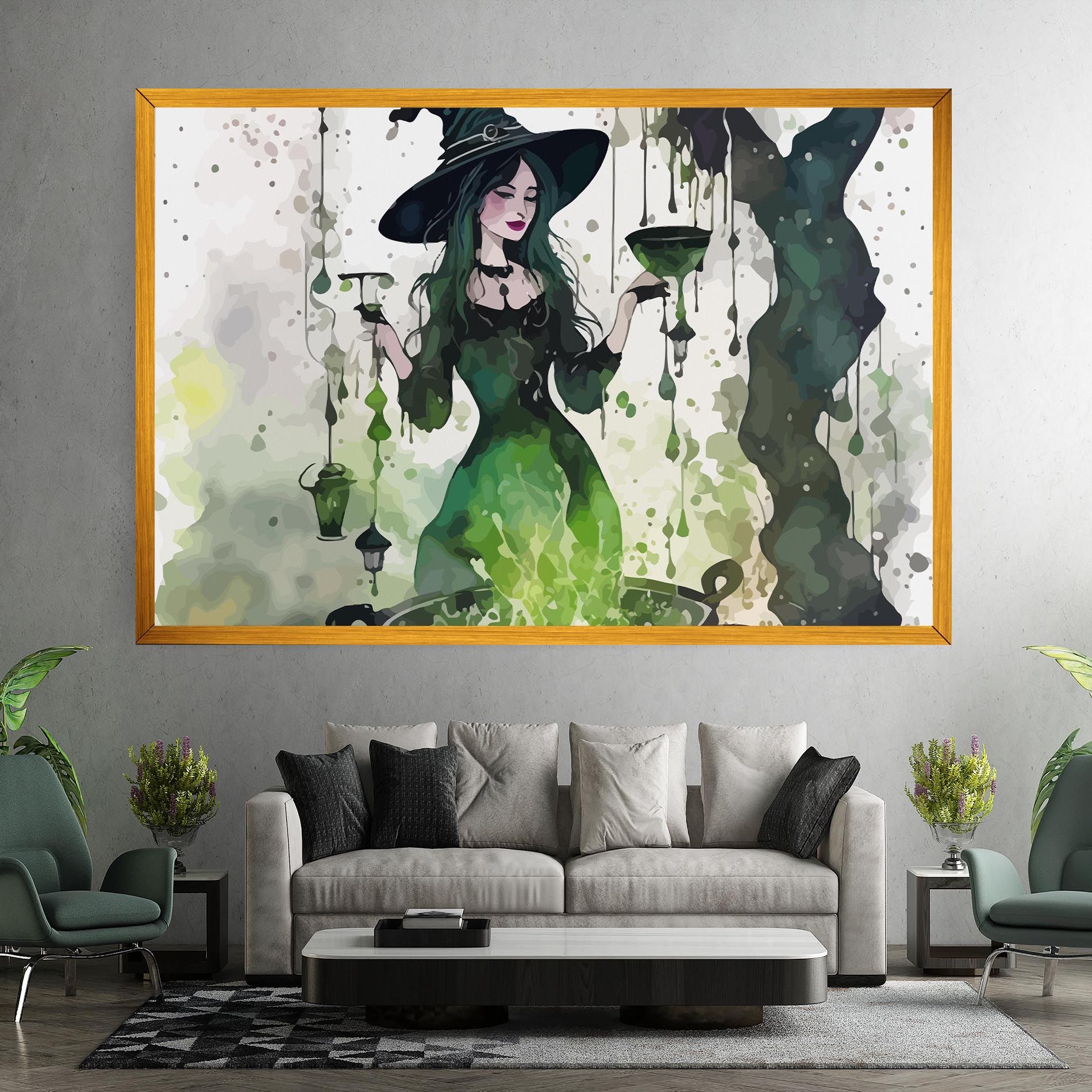 Green Light Witch mockup 7