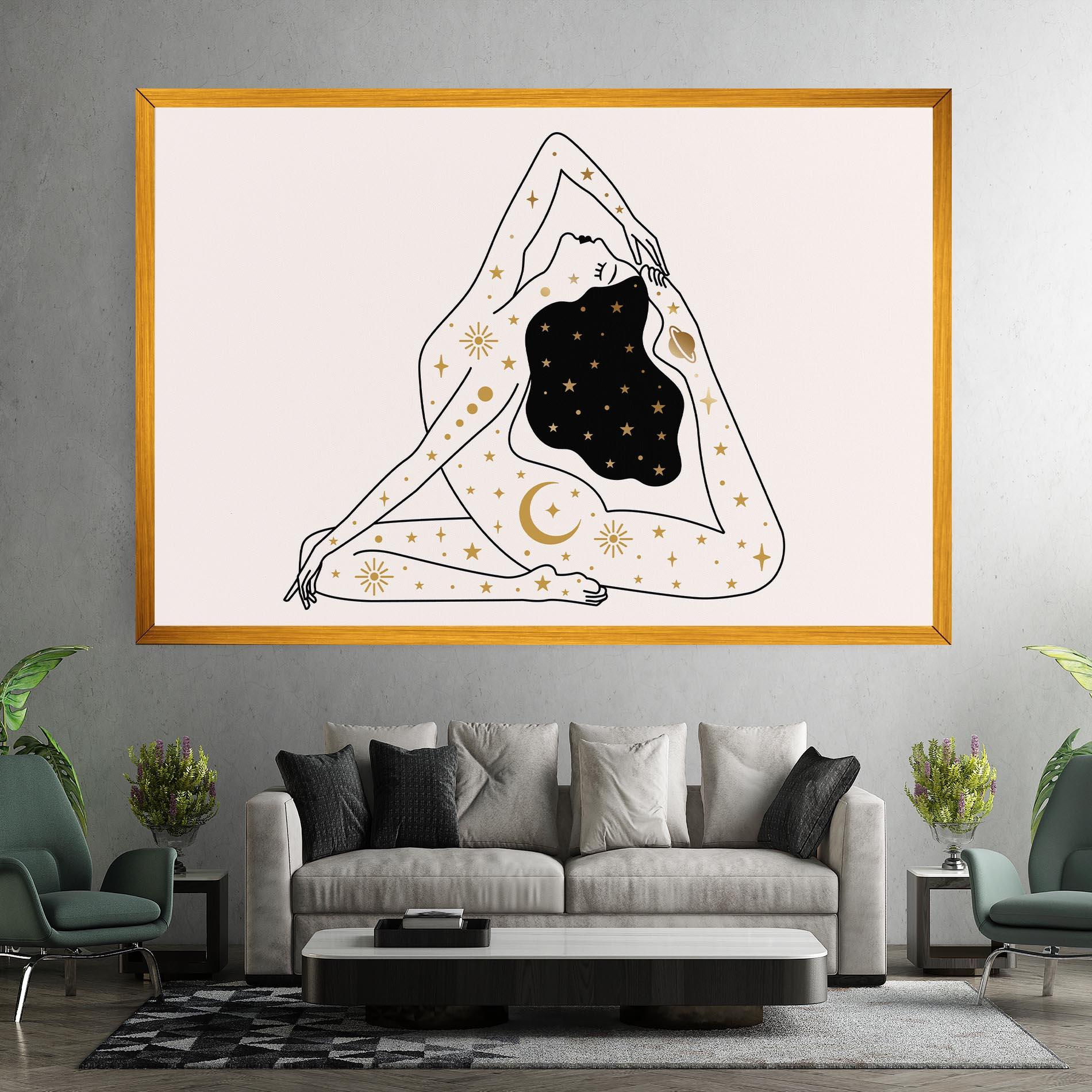 Vászonkép Stars Witch mockup 7