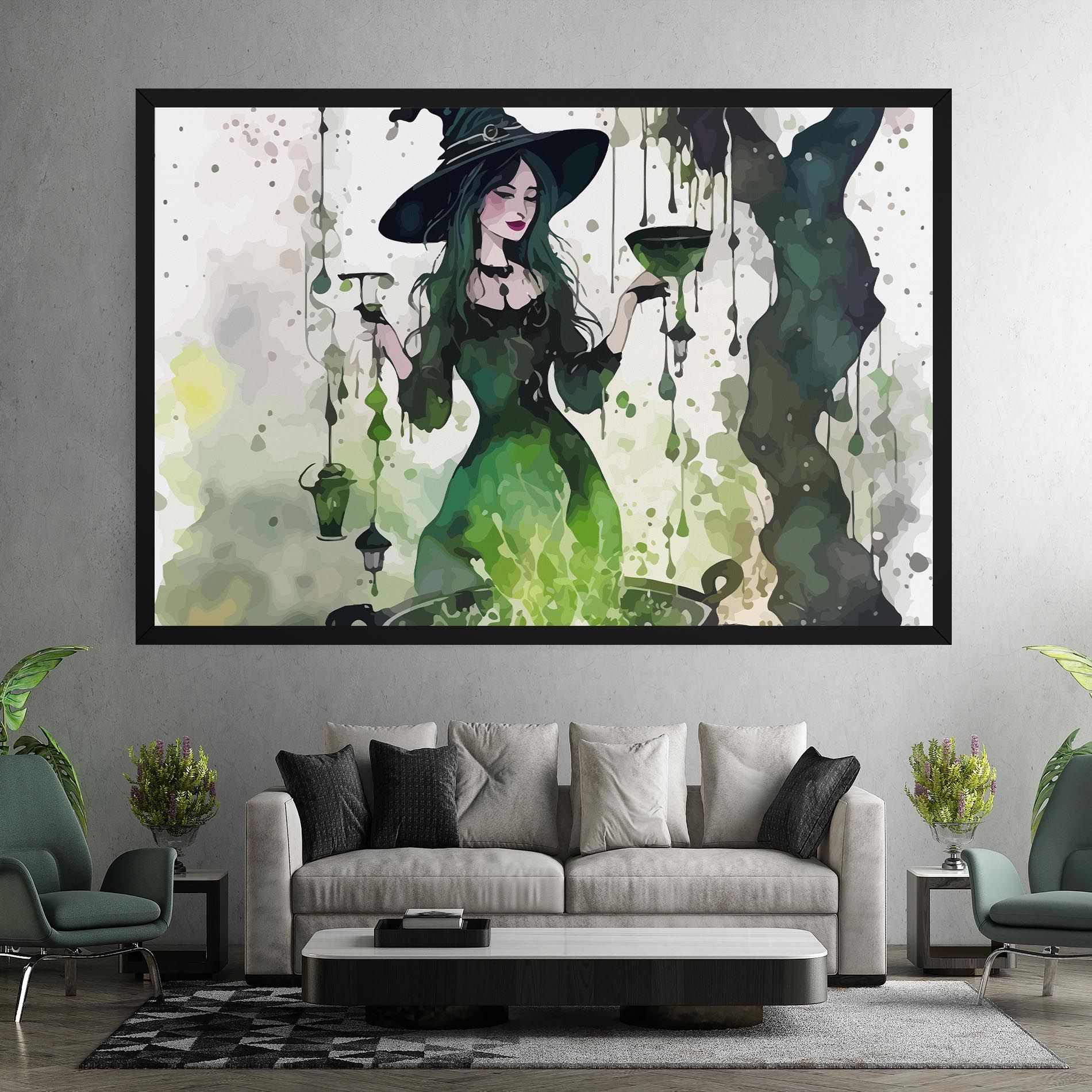 Green Light Witch mockup 7