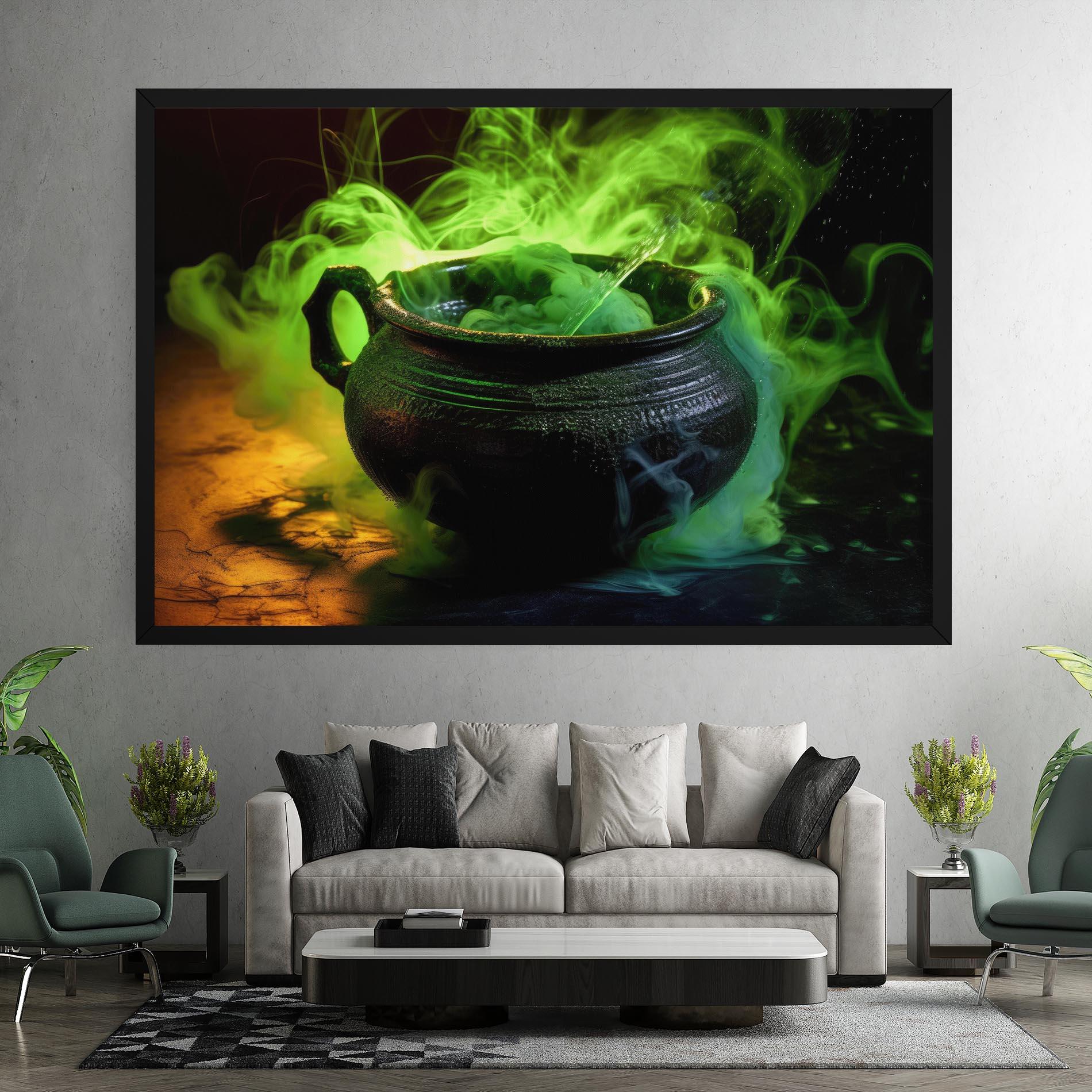 Vászonkép Green Portion mockup 7