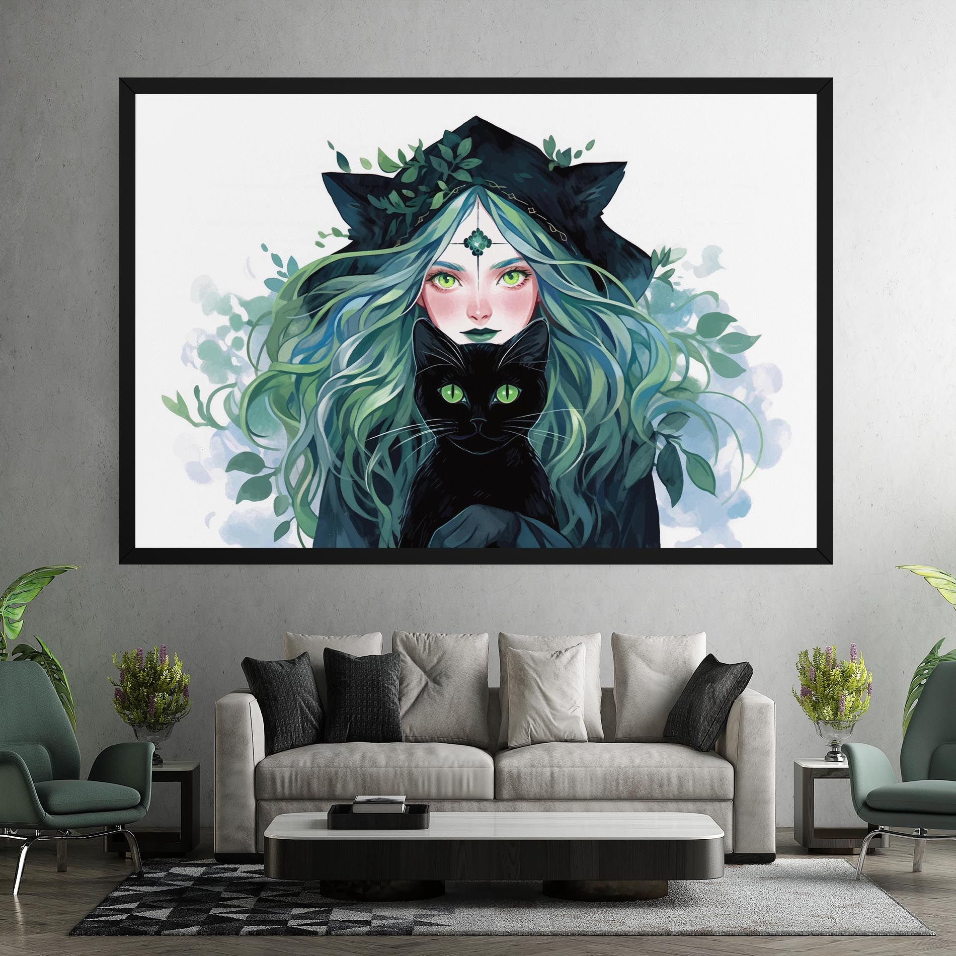 Magic Cat Witch mockup 7