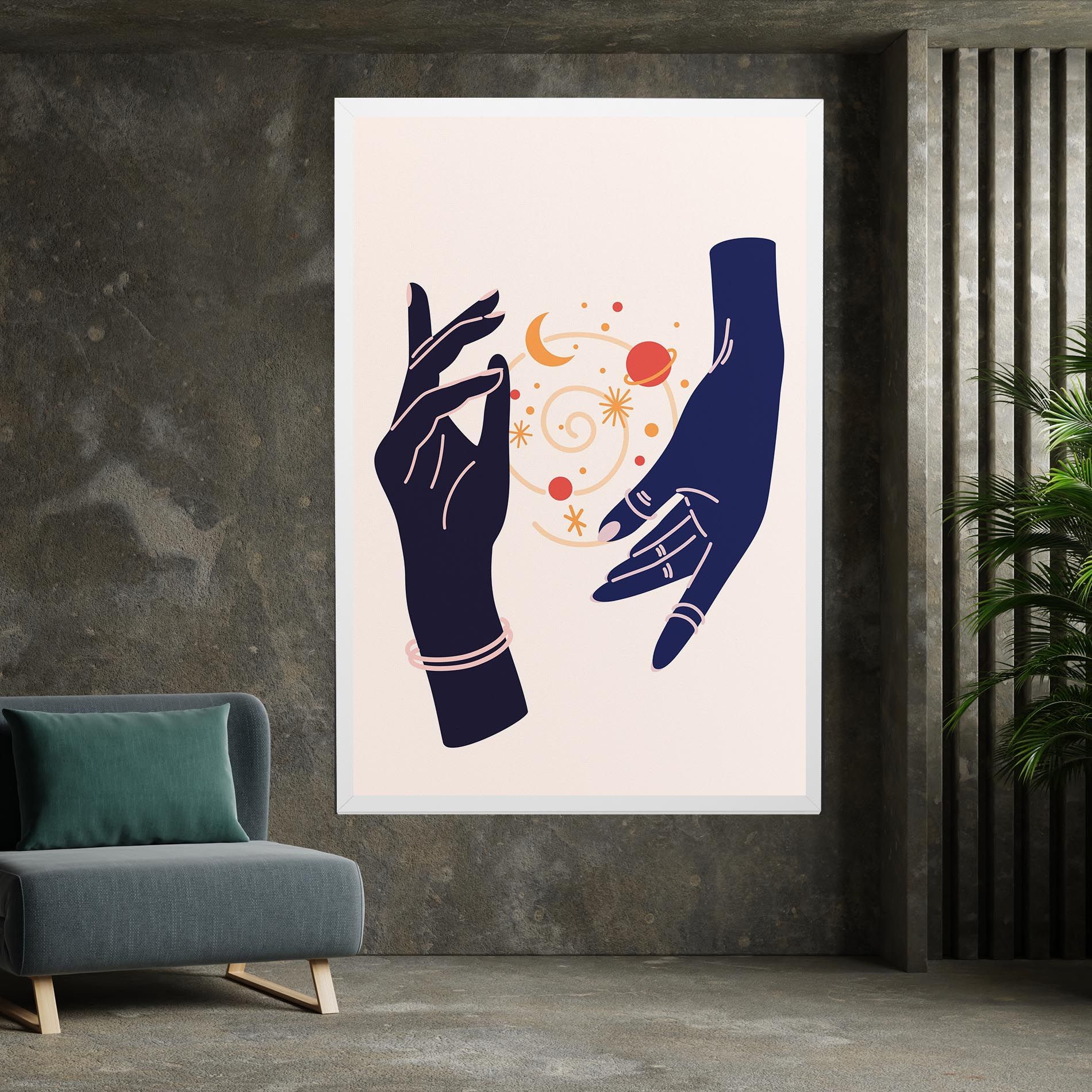 Magic Purple Hands mockup 7