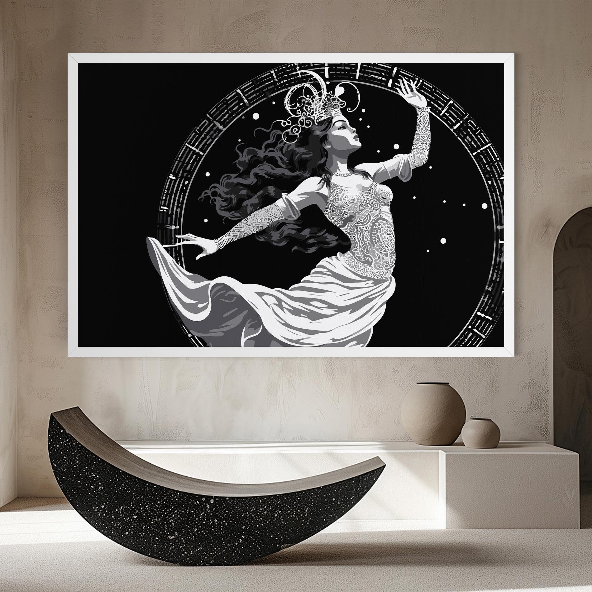 Vászonkép Beautiful Witch mockup 8