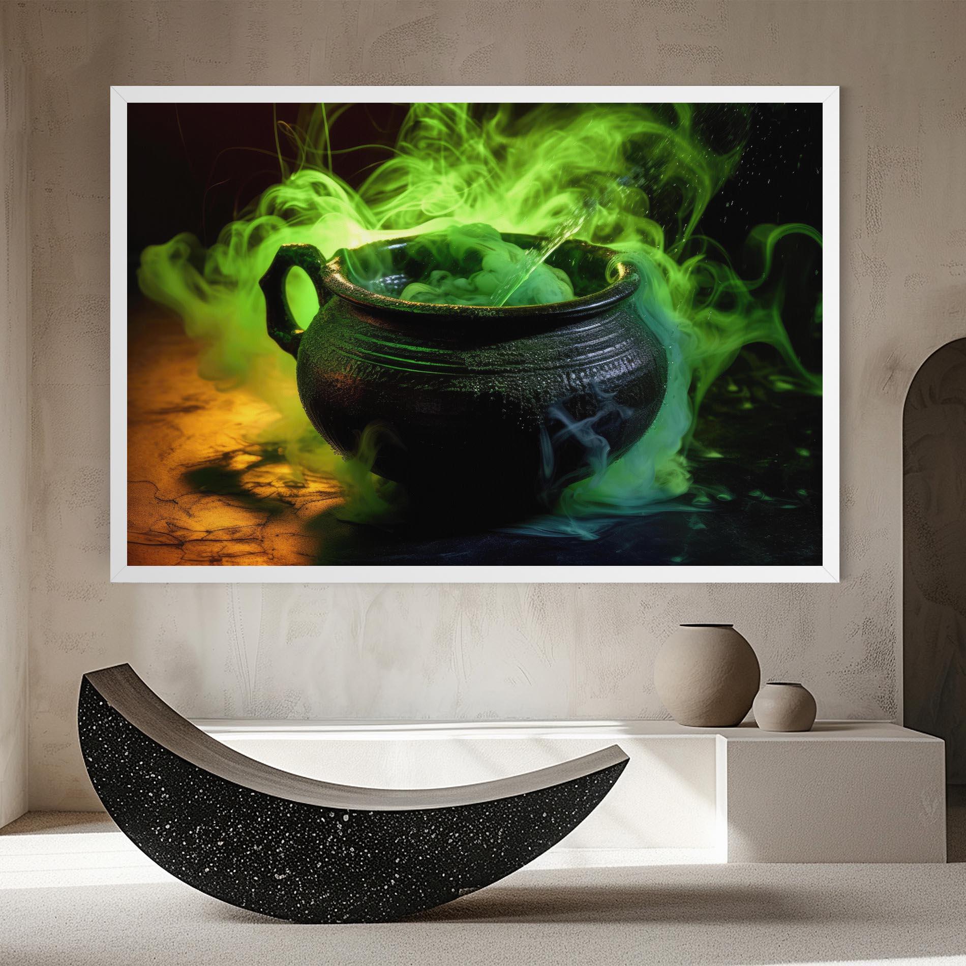 Vászonkép Green Portion mockup 8