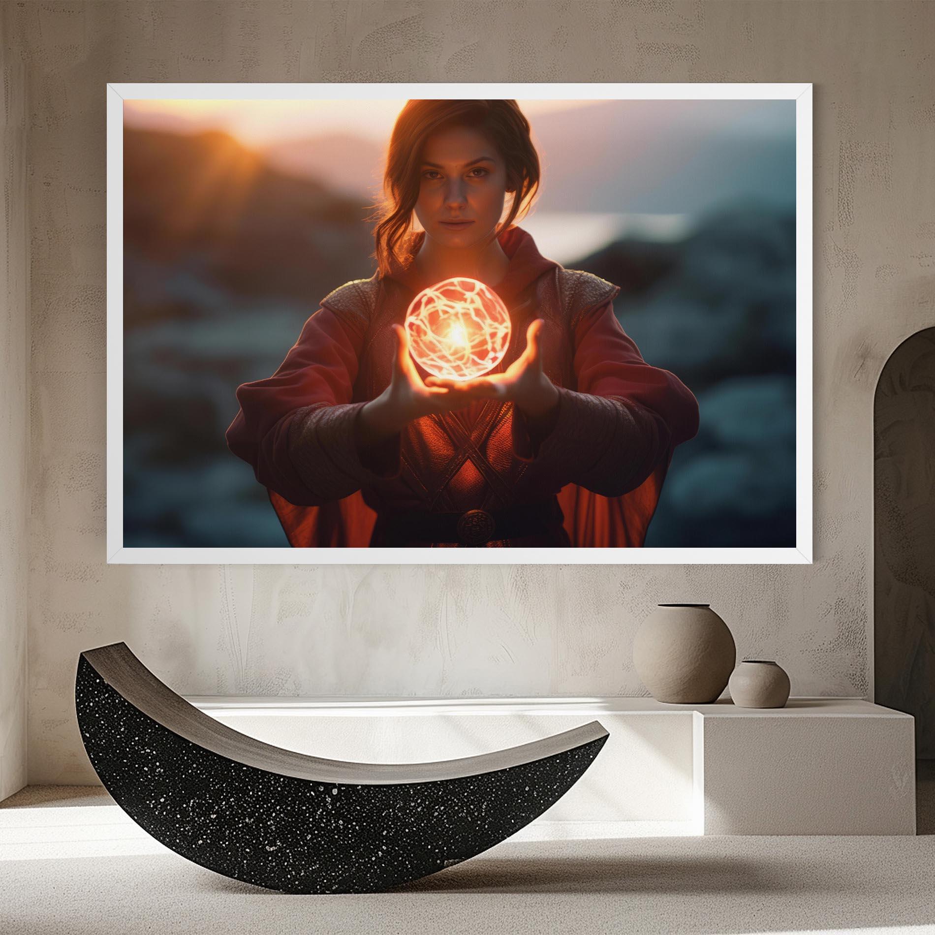 Vászonkép Witch Ball mockup 8