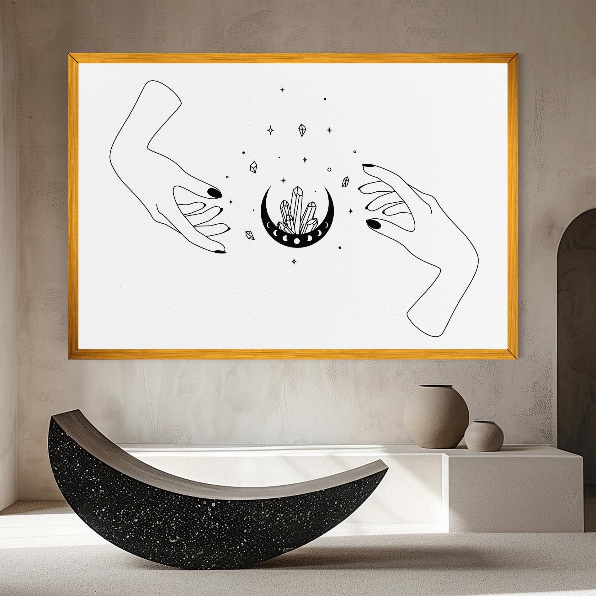 Crystal Hand mockup 8