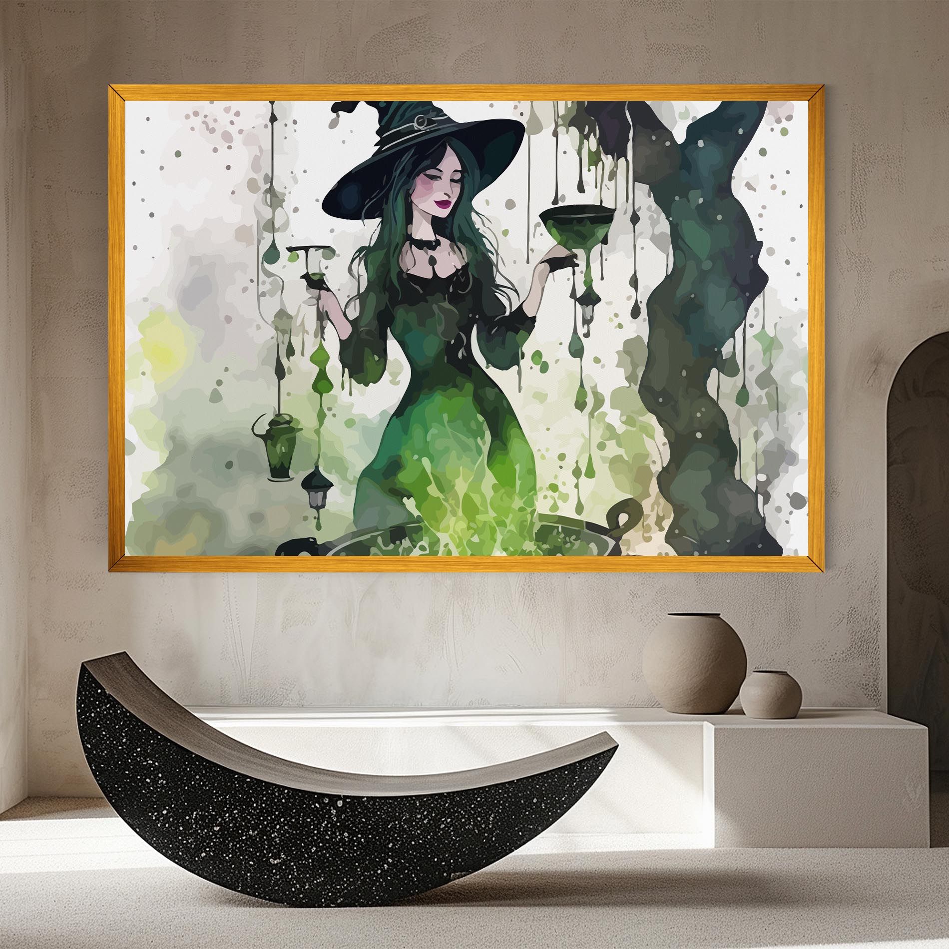 Green Light Witch mockup 8