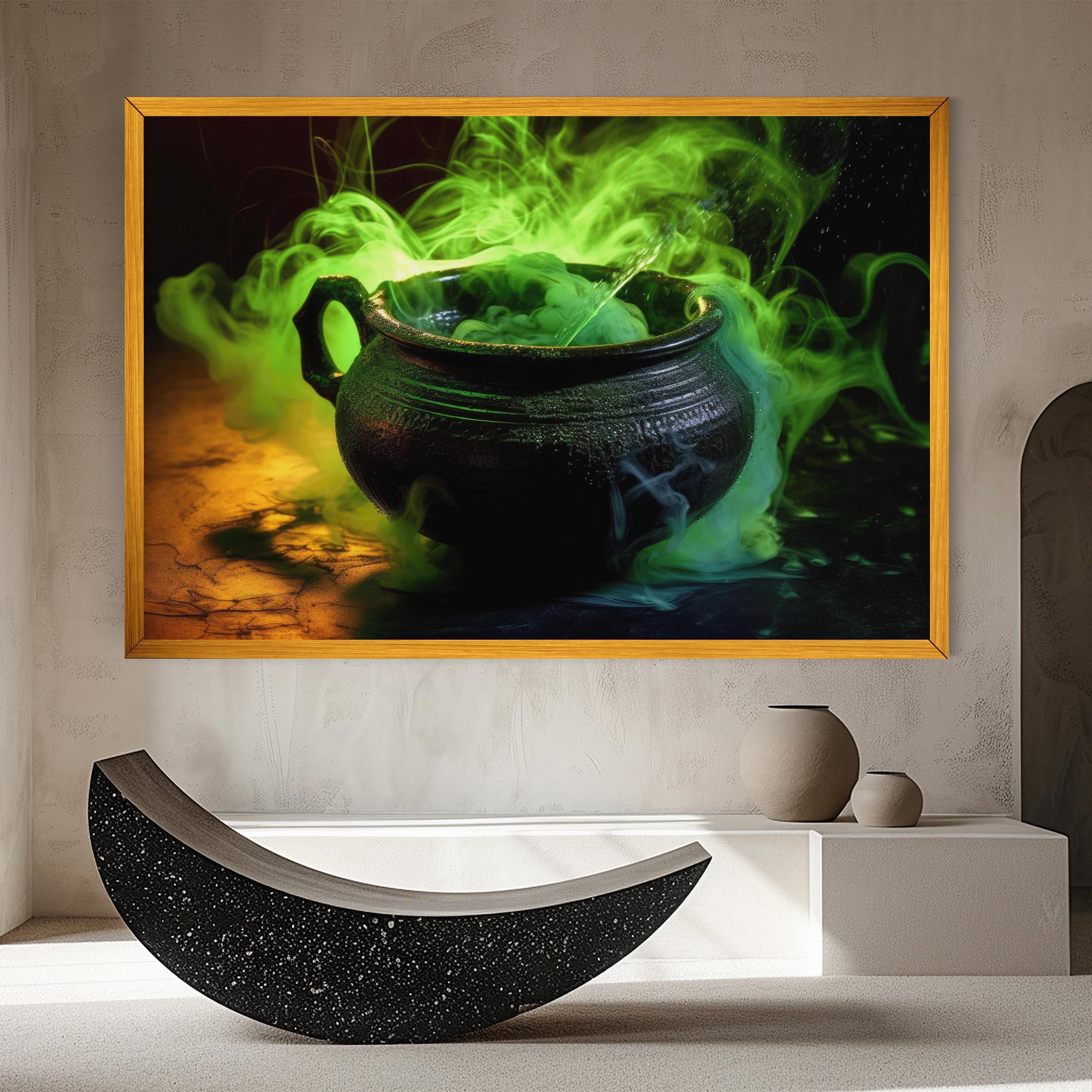 Vászonkép Green Portion mockup 8