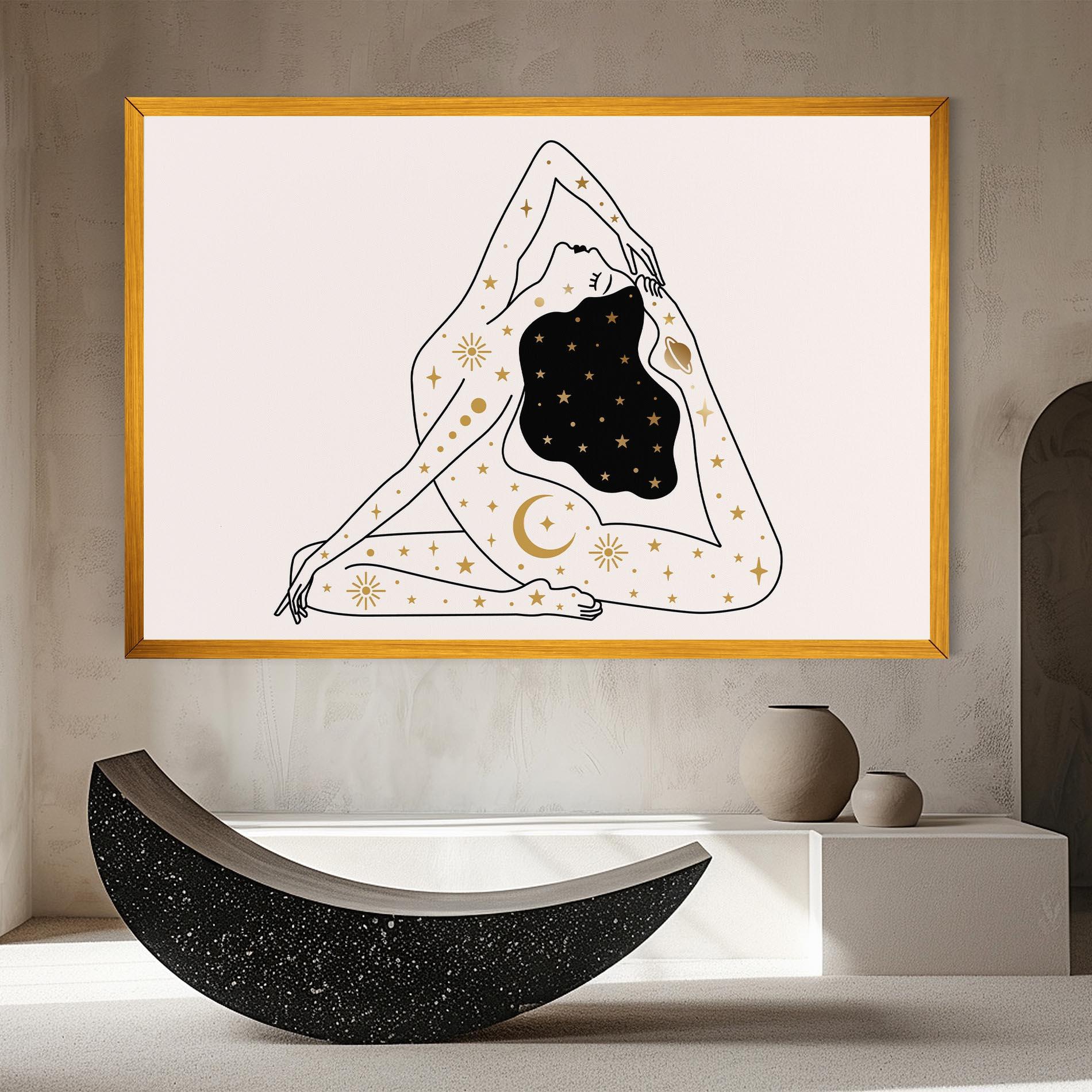 Vászonkép Stars Witch mockup 8