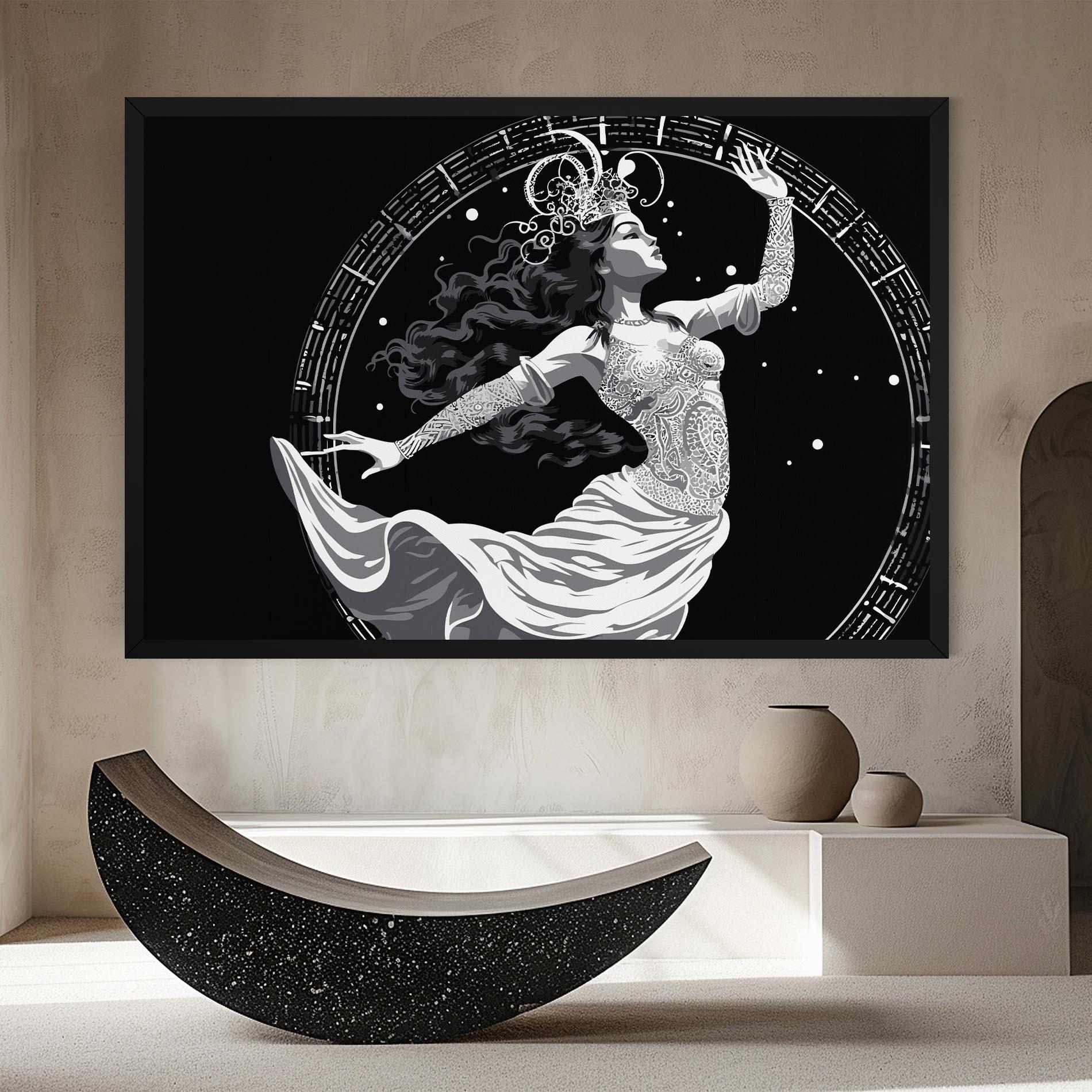 Vászonkép Beautiful Witch mockup 8