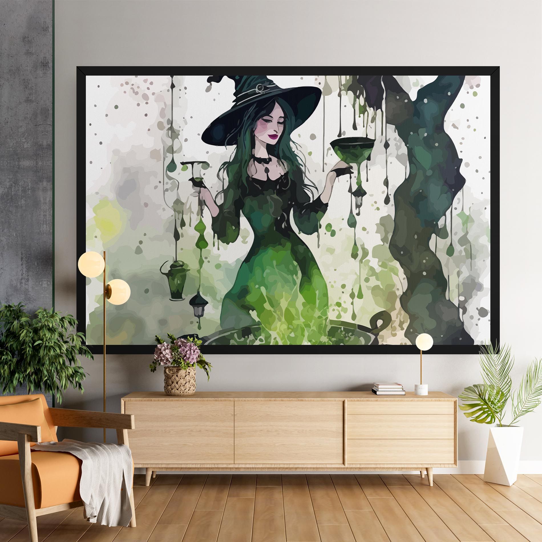 Green Light Witch mockup 9