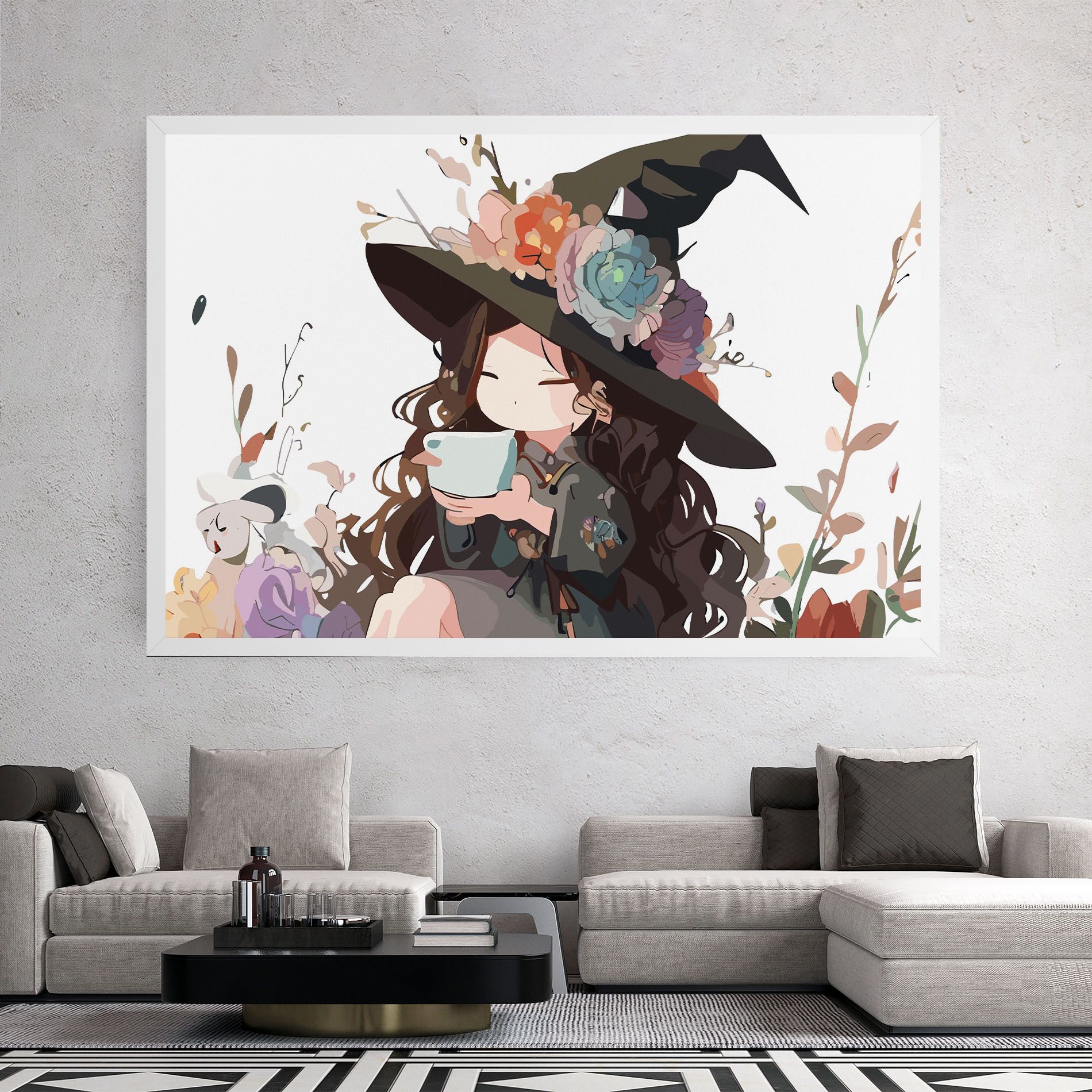 Cute Witch mockup 2