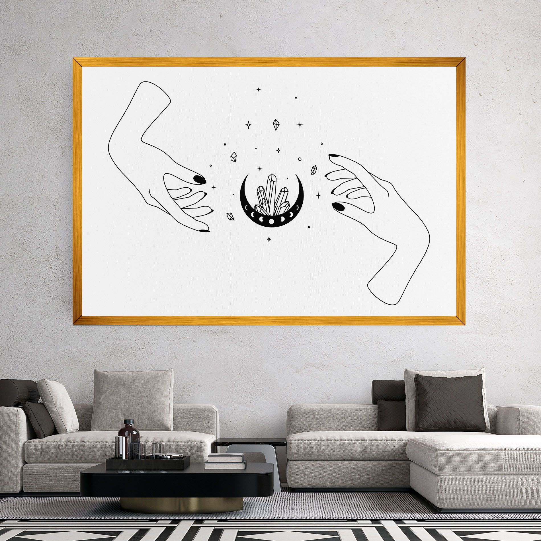 Crystal Hand mockup 2