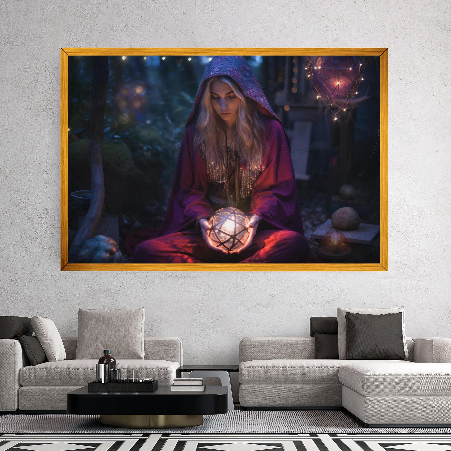 Vászonkép Garden Witch mockup 2