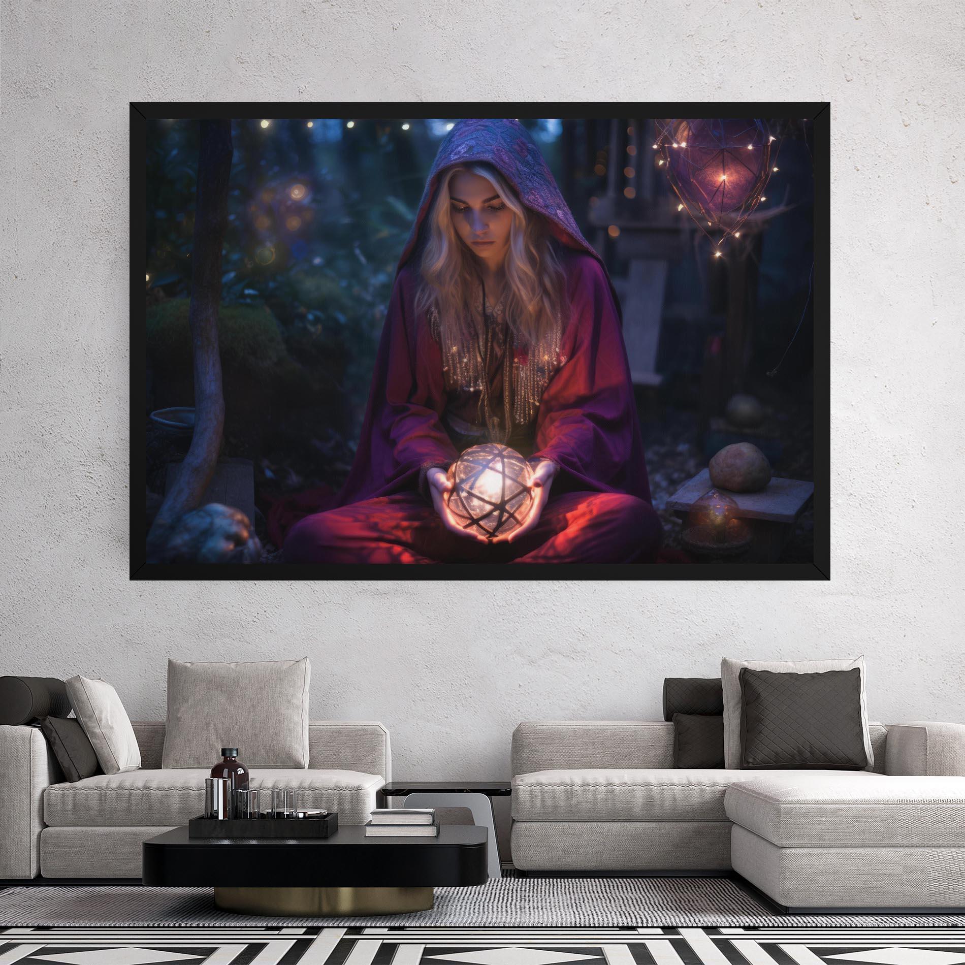 Vászonkép Garden Witch mockup 2